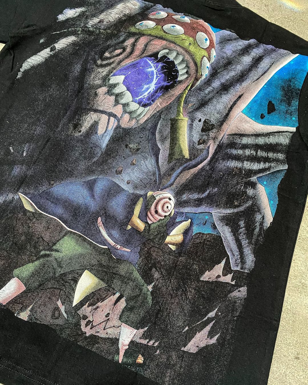Japanese Brand × Vintage Naruto Obito Bootlegtee Size US XL / EU 56 / 4 - 5 Thumbnail