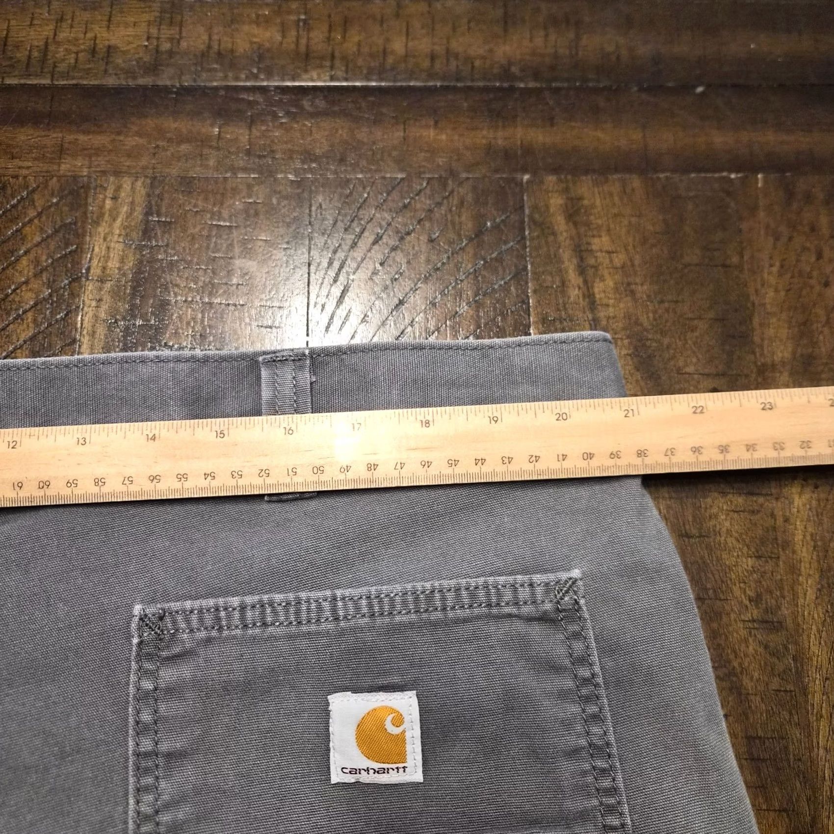 Carhartt Carhartt Rugged Flex Pants Adult 42x32 Gray Canvas Relaxed Fit Workwear G147 Size US 42 / EU 58 - 7 Thumbnail
