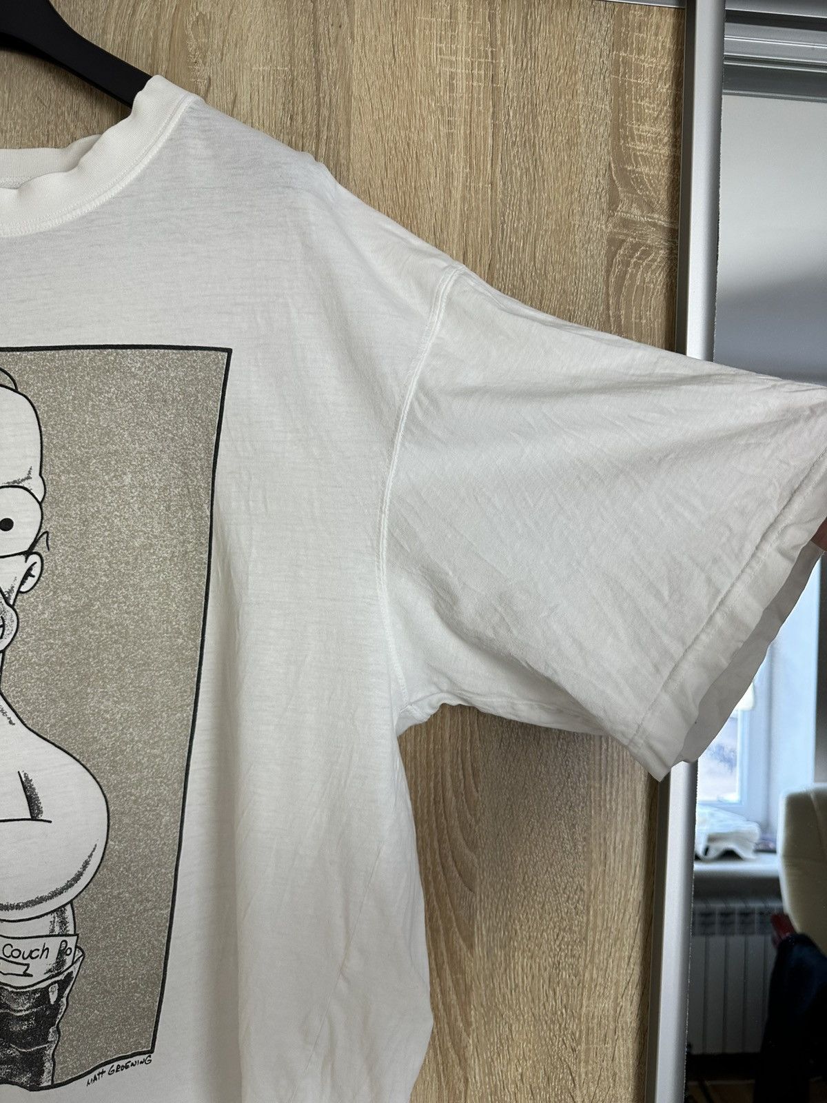 The Simpsons 🔥 1998 The Simpsons Couch Potato Homer Cartoon T Shirt USA Size US XXL / EU 58 / 5 - 4 Thumbnail