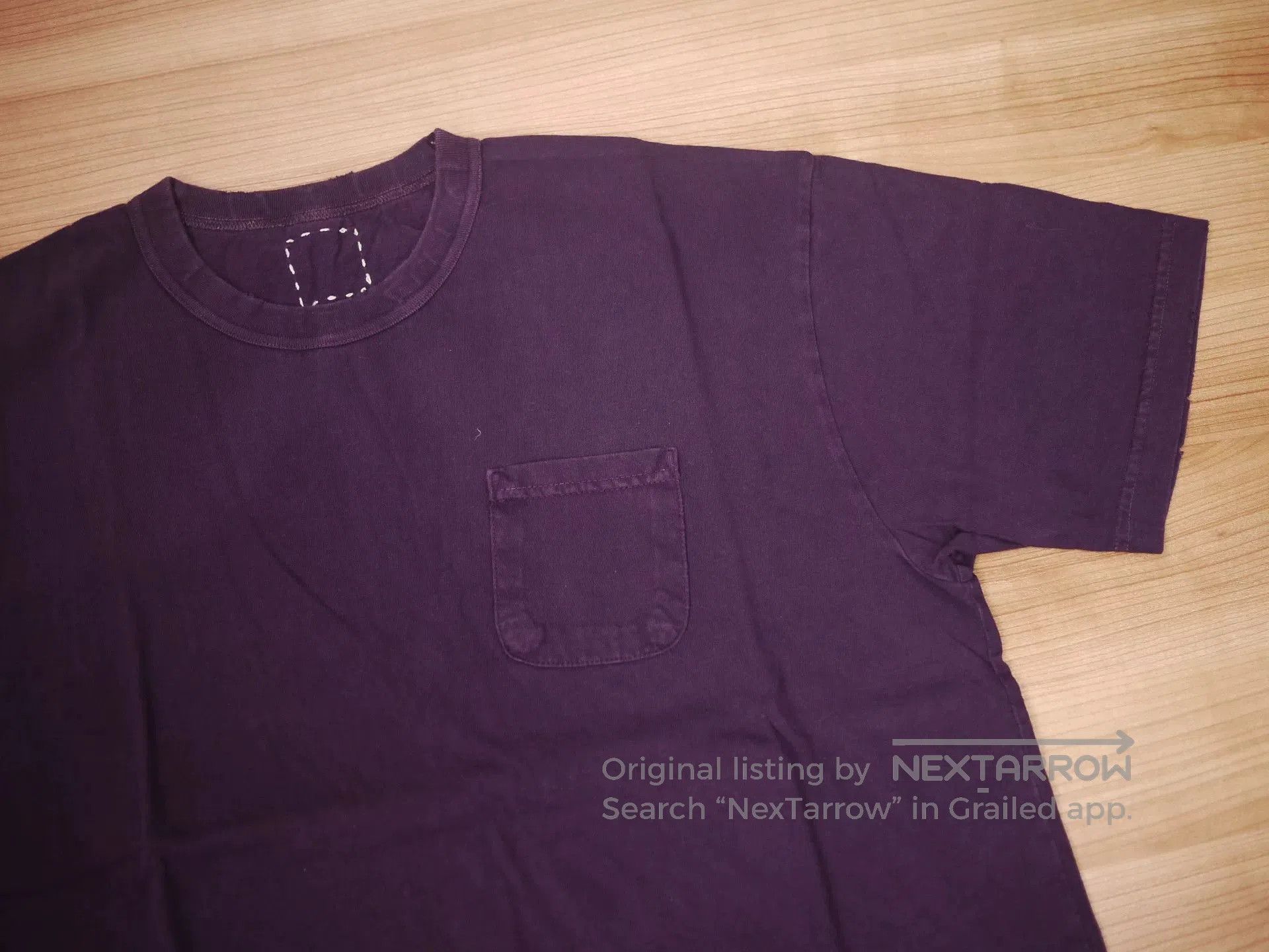 Visvim VISVIM Jumbo Tee in Purple. Size US L / EU 52-54 / 3 - 2 Thumbnail