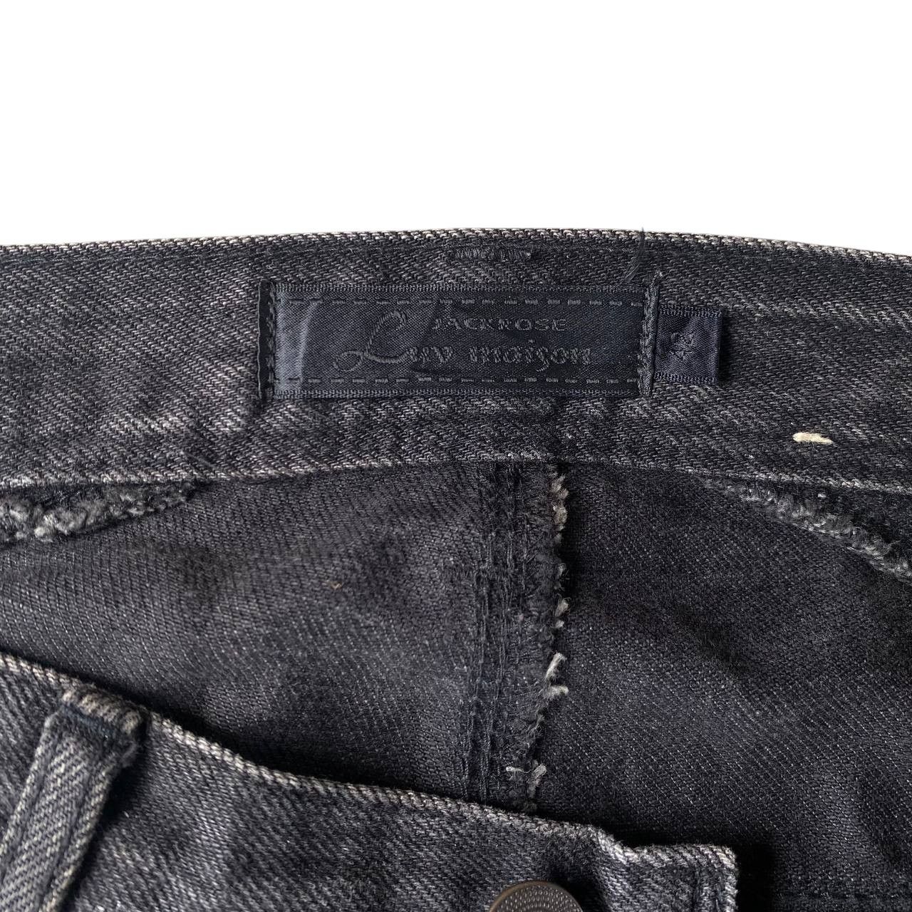 JACKROSE Rocker Jackrose LuvMaison Python+SpiderWeb Distressed Denim Size US 28 / EU 44 - 9 Thumbnail