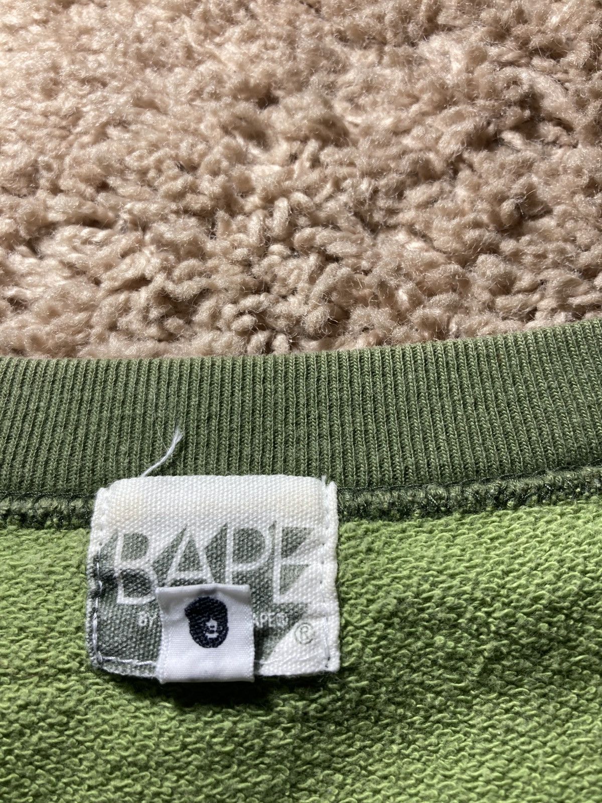 Bape 2008 Bape Swarvoski Crystal Logo Camo Sweater Raglan Size US L / EU 52-54 / 3 - 5 Thumbnail