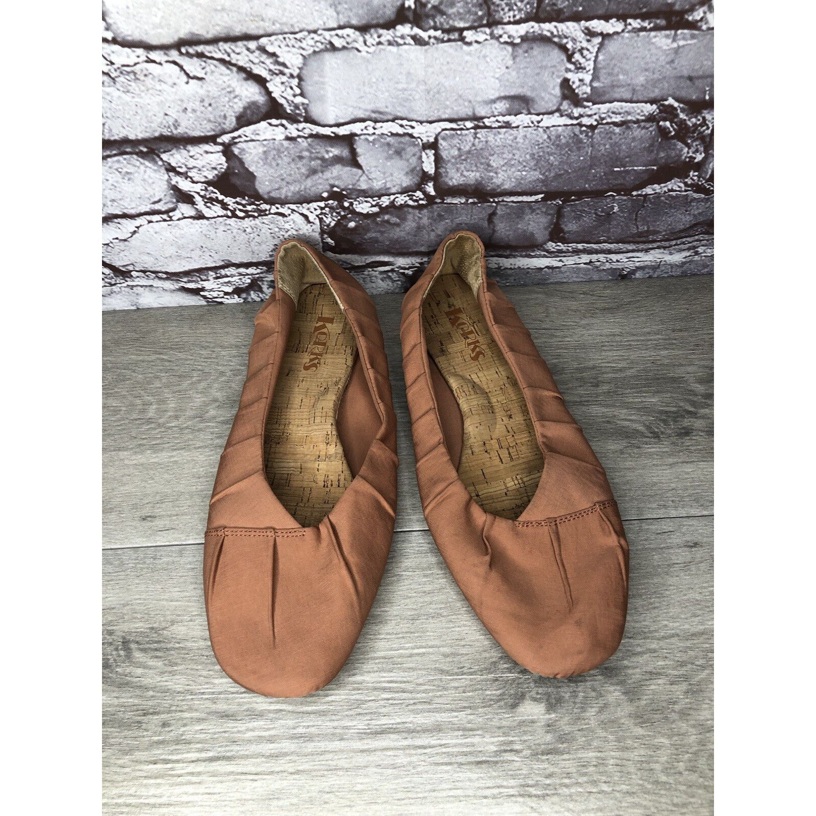 Other Korks by Kork Ease Pink Fabric Comfort Ballet Flats Women 11 Size US 11 / IT 41 - 13 Thumbnail