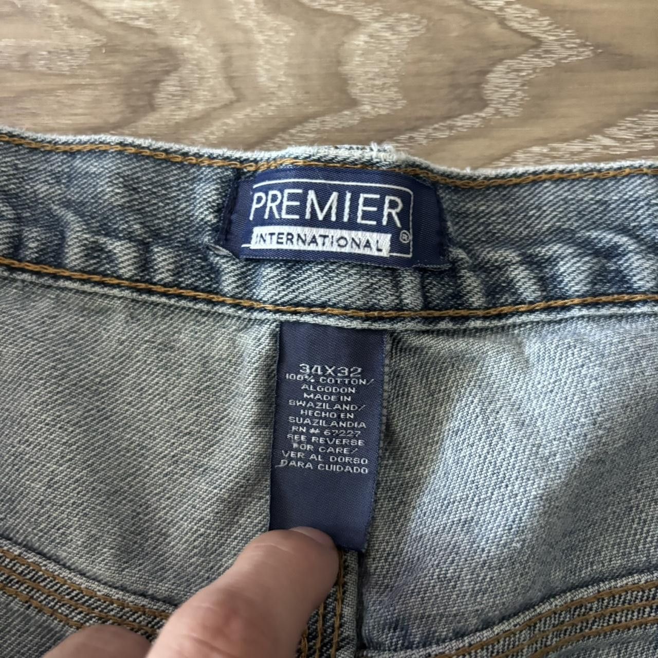 Vintage Crazy Vintage Y2K/2000s Baggy Grunge Skater Style Carpenter Denim Jeans! 34x32 Size US 34 / EU 50 - 8 Thumbnail
