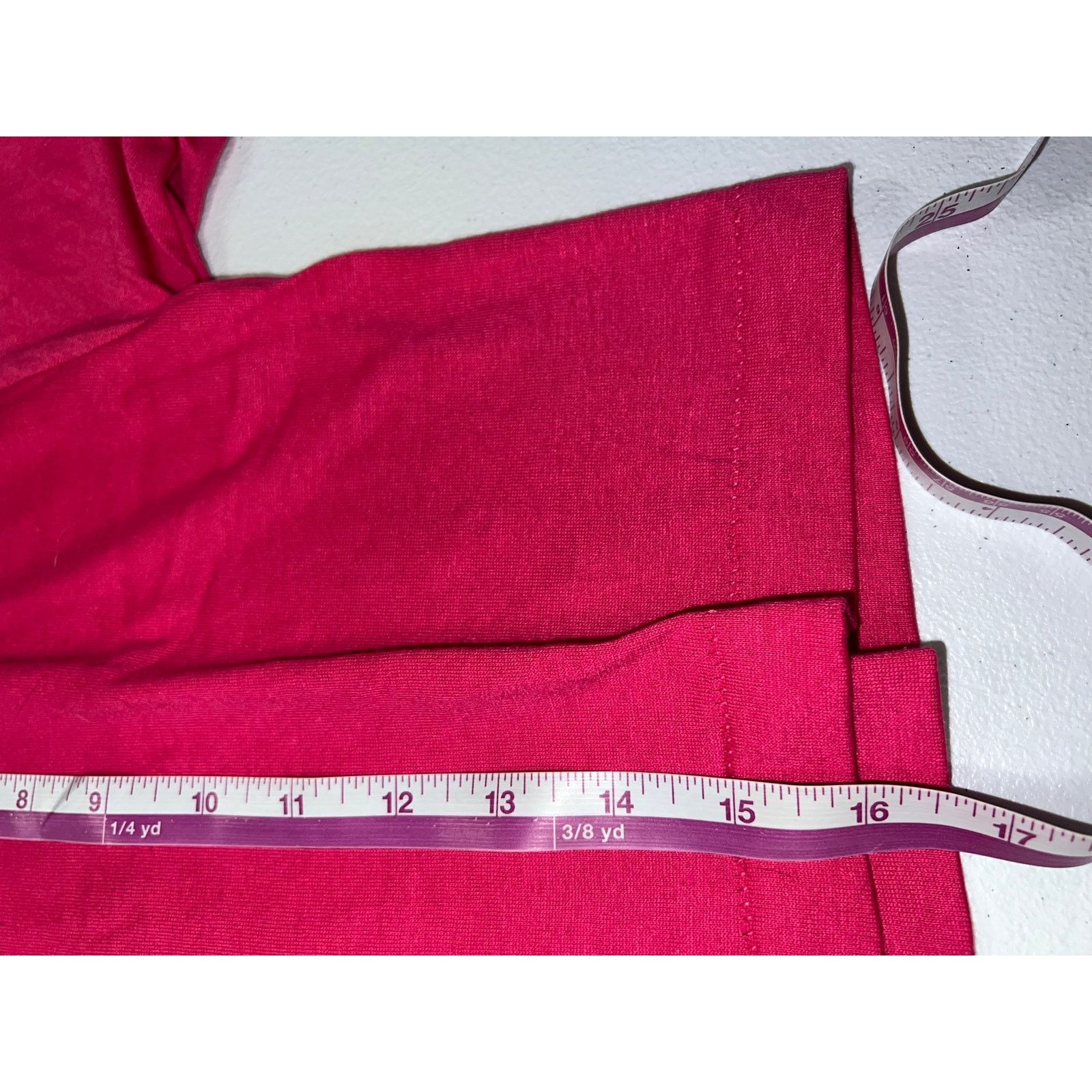 Jerzees 80s Women's Vintage Jerzees Russell Pink Crop Top Shirt S Size S / US 4 / IT 40 - 8 Thumbnail