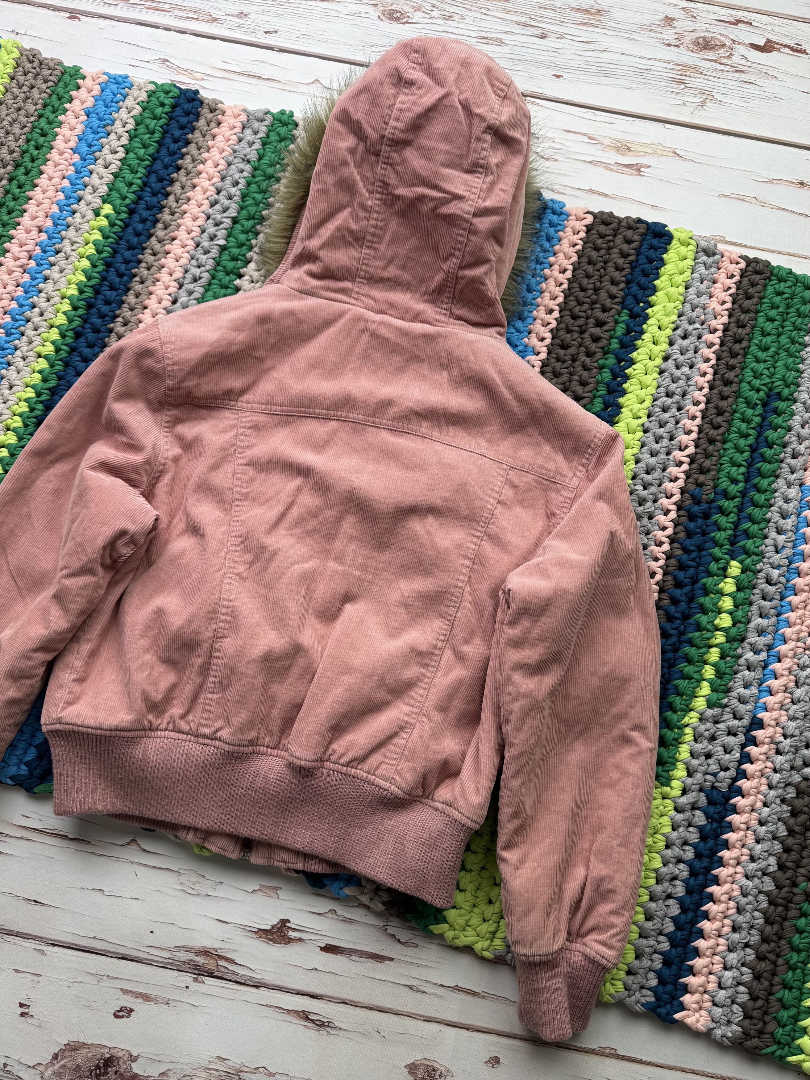 Vintage Vintage Corduroy Jacket With Faux Fur (ET1)(D15) Size US M / EU 48-50 / 2 - 12 Thumbnail