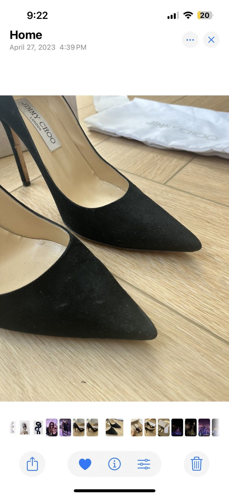 Jimmy Choo Abel Size US 10.5 / IT 40.5 - 4 Thumbnail