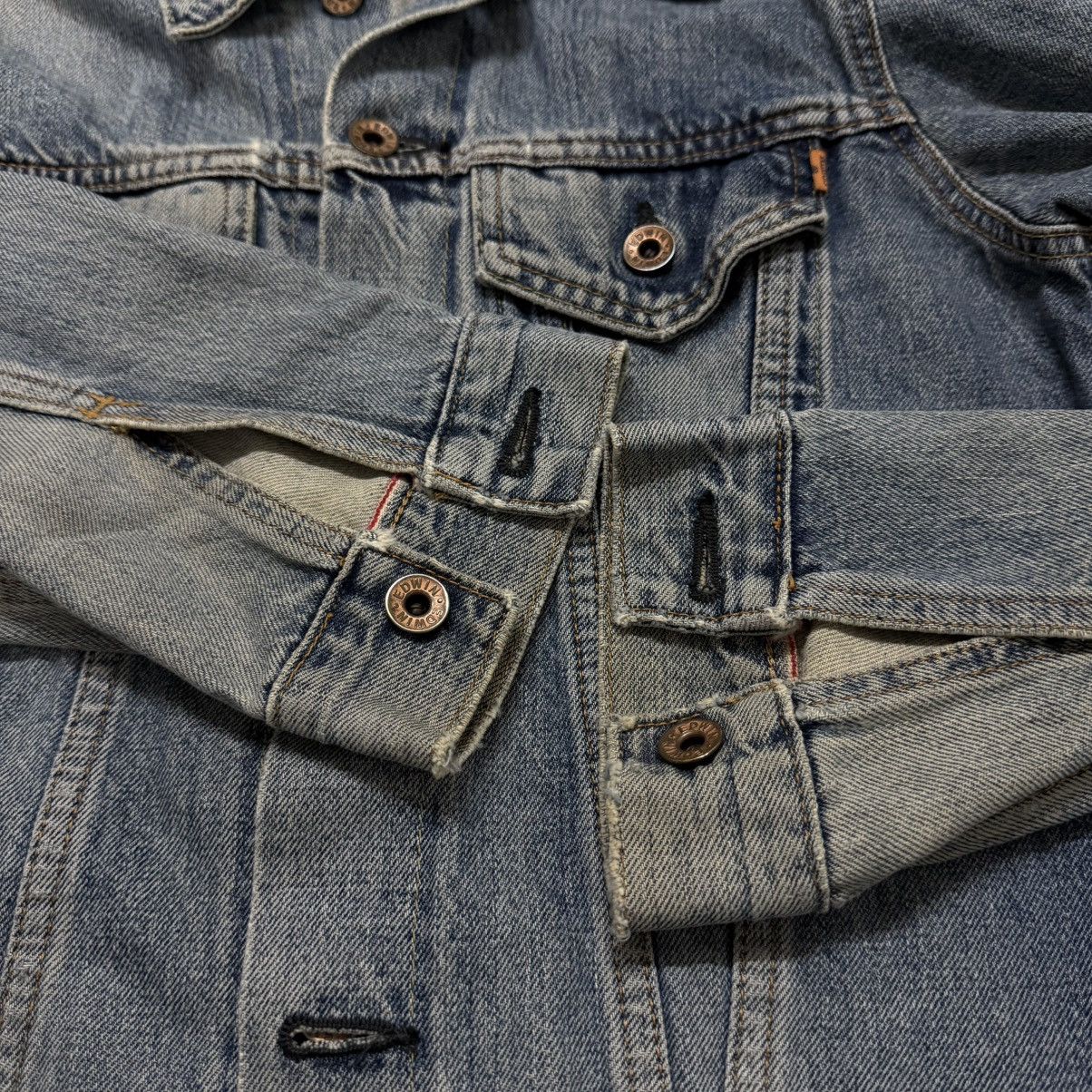 Edwin Vintage Edwin Selvedge Denim Jacket Trucker Size US S / EU 44-46 / 1 - 8 Thumbnail