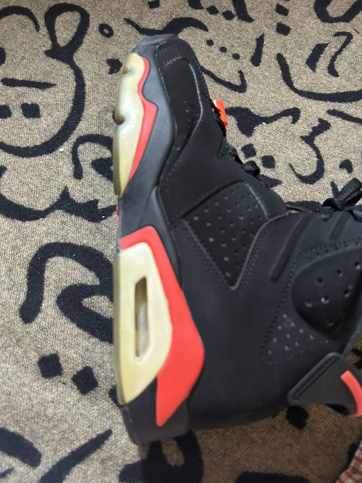 Jordan Brand × Nike 2019 Infared Jordan vi 6 Size US 9 / EU 42 - 7 Thumbnail