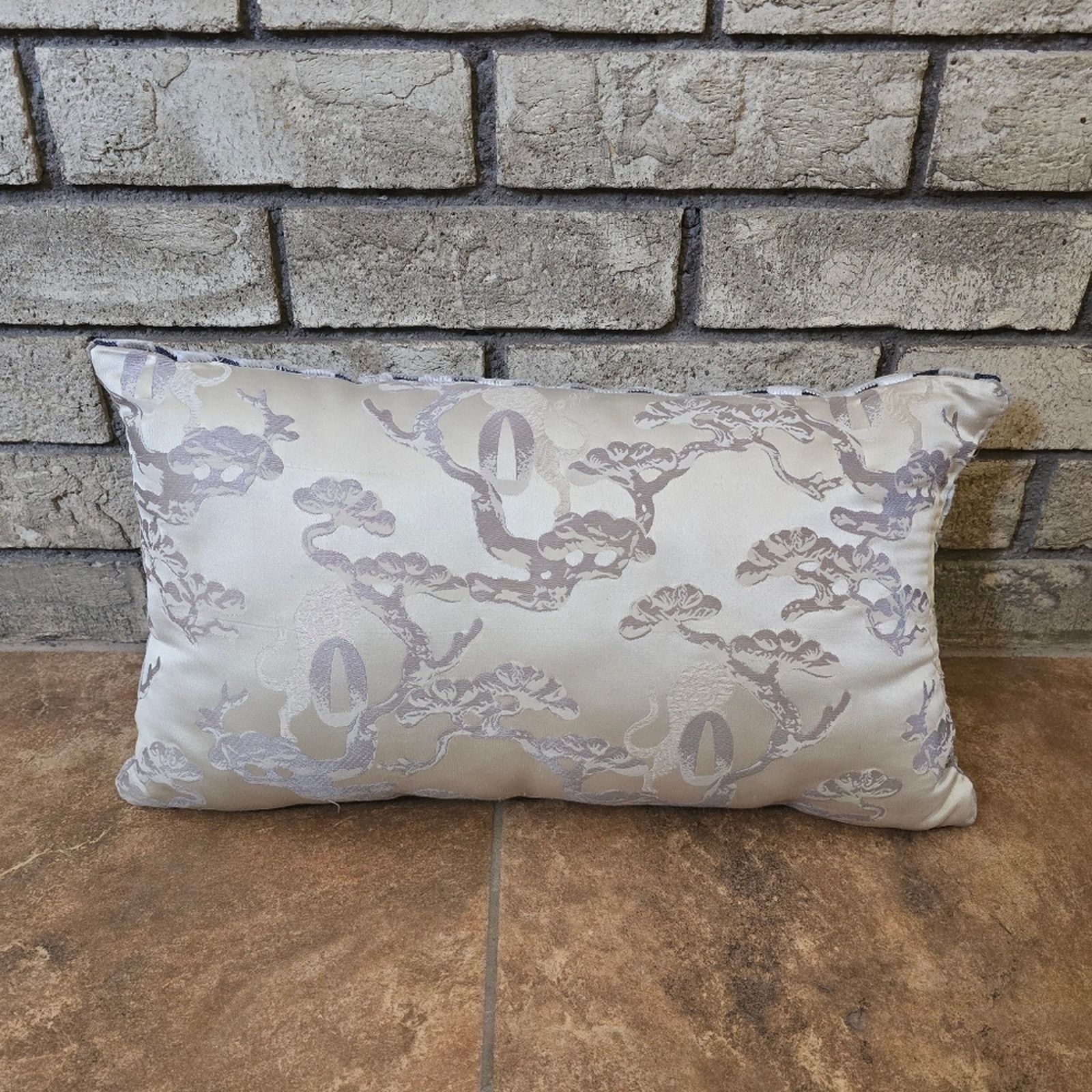 Other Grey Squared Design Decor Pillow Size ONE SIZE - 3 Thumbnail
