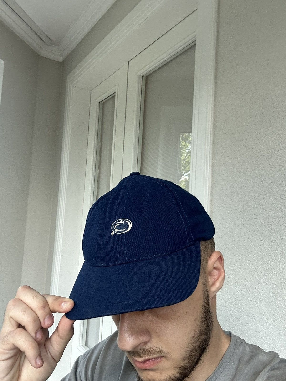 Nike Vintage Nike PennState Cap Blue Logo Size ONE SIZE - 12 Thumbnail