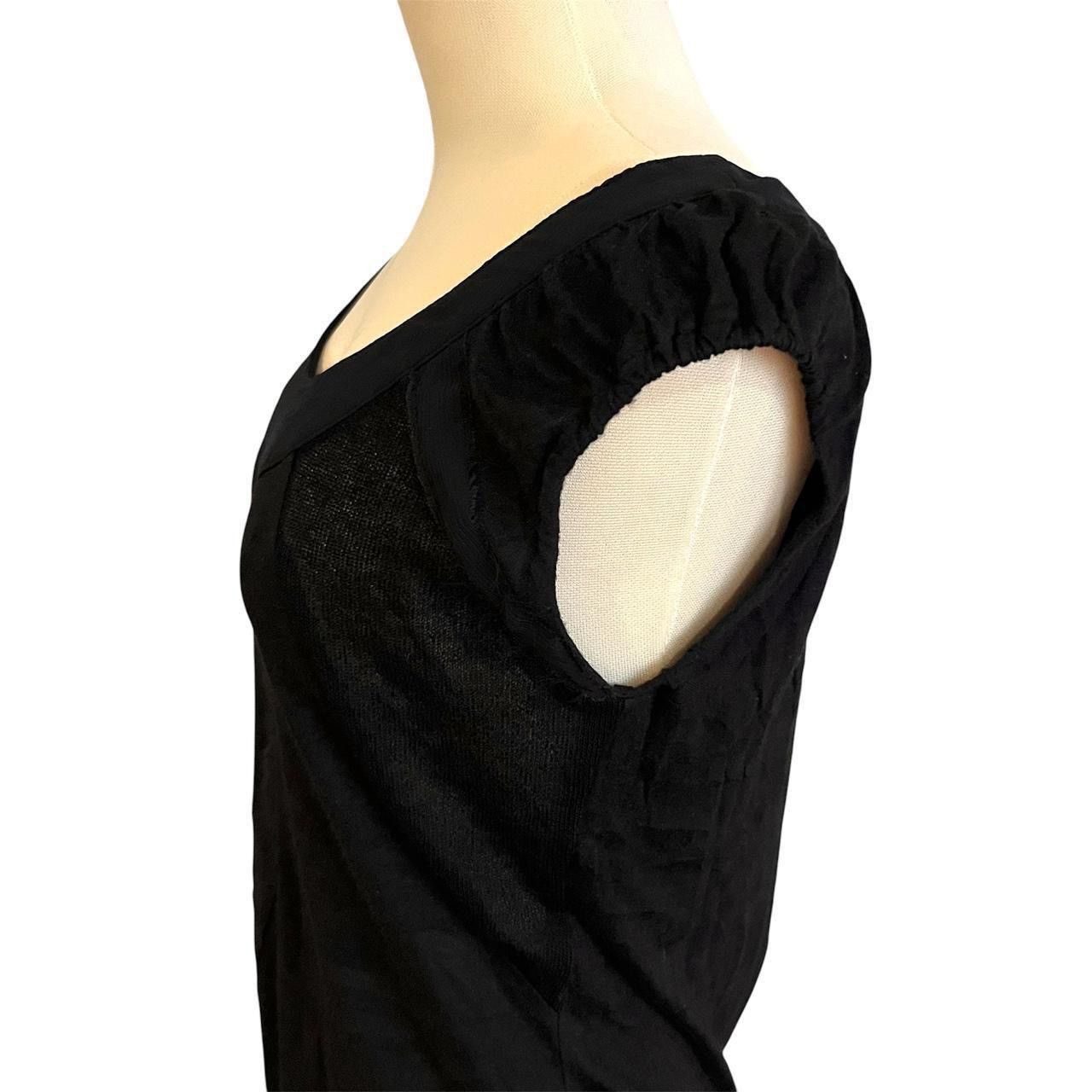 Other Vintage y2k whimsygoth Le Coeur Blanc sheer black top Size S / US 4 / IT 40 - 7 Thumbnail