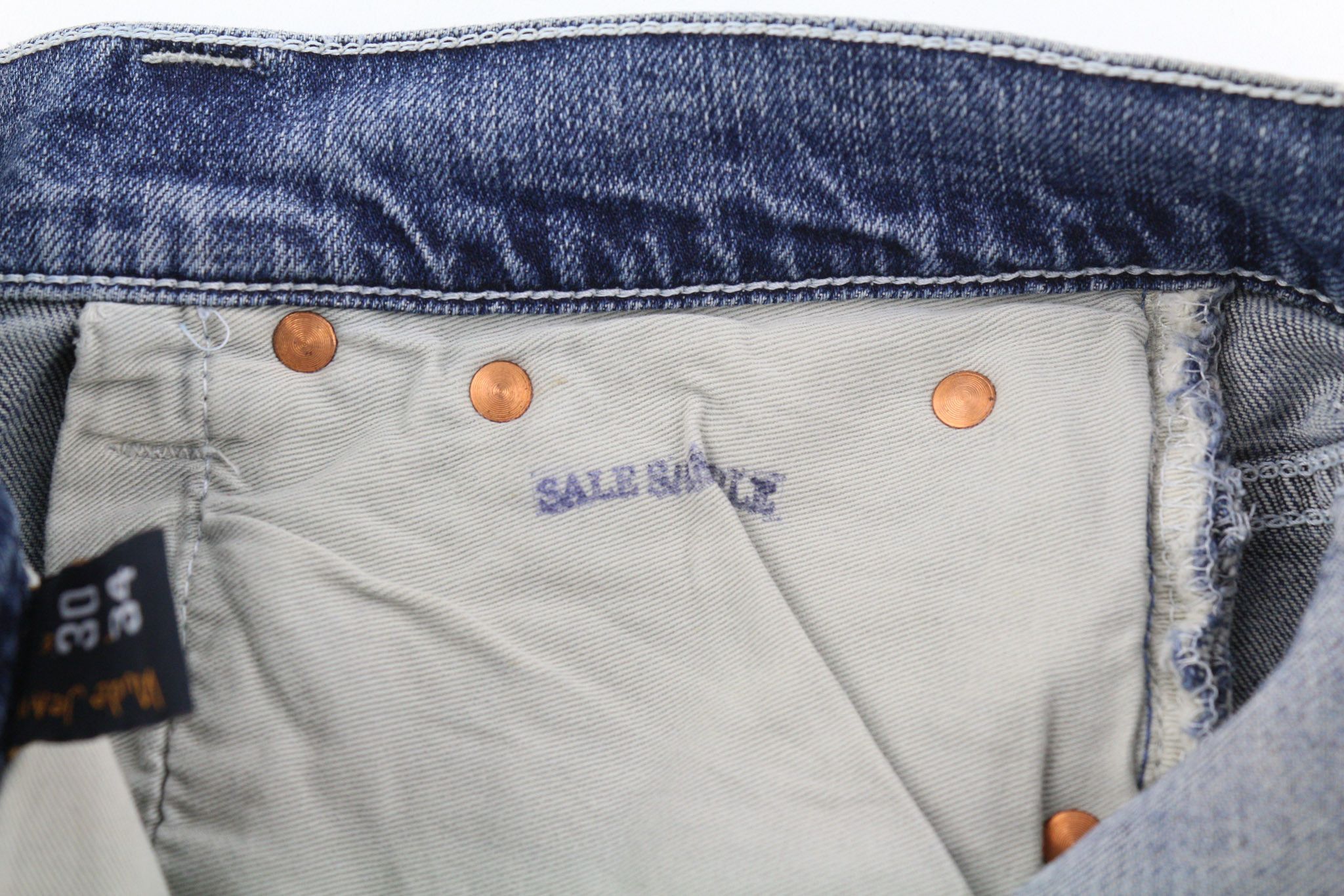 Nudie Jeans SLIM JIM W30/L34 Organic Eco Wash Zip Blue 82663 Size US 30 / EU 46 - 9 Thumbnail