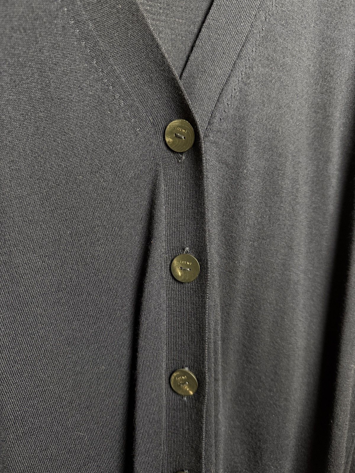 Loewe Loewe Wool Blend Front Button Cardigan Monogram Size US S / EU 44-46 / 1 - 6 Thumbnail