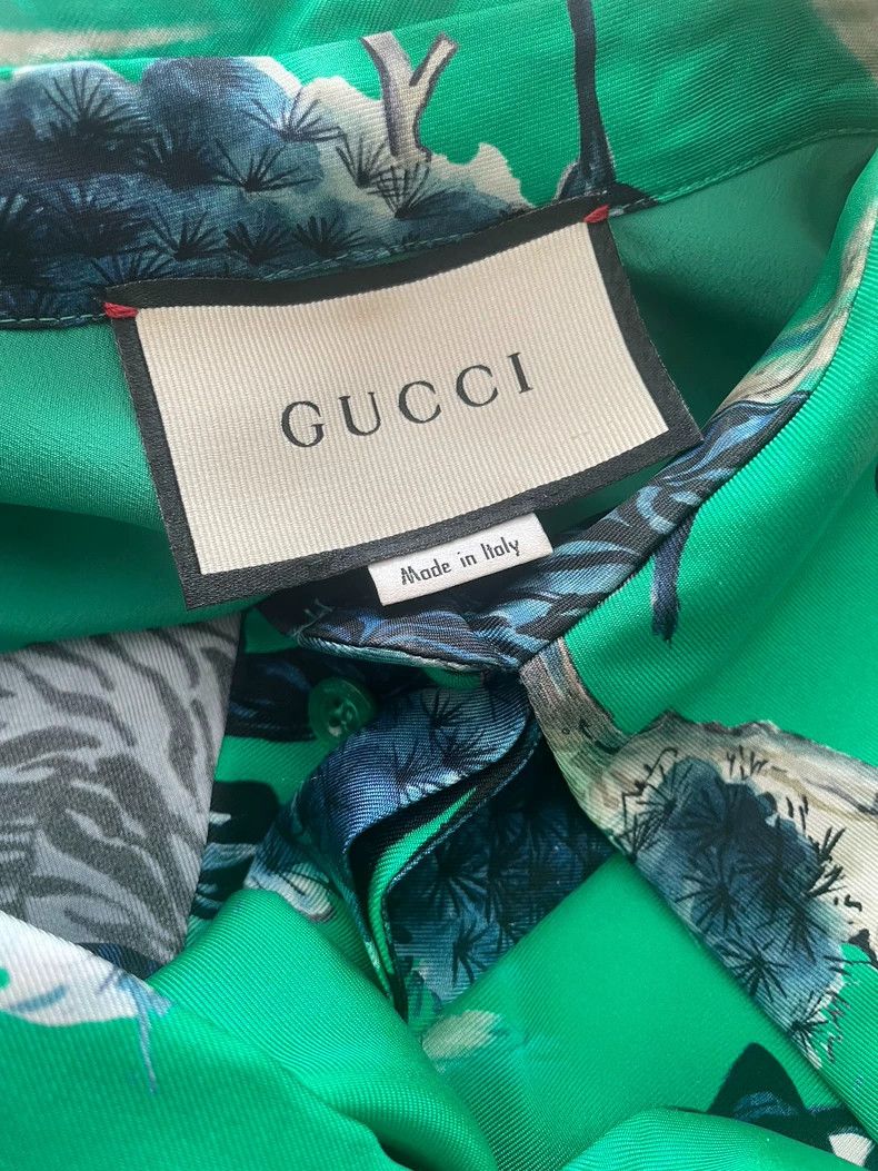 Gucci Gucci Size 38 Silk shirt Size US XXS / EU 40 - 3 Thumbnail