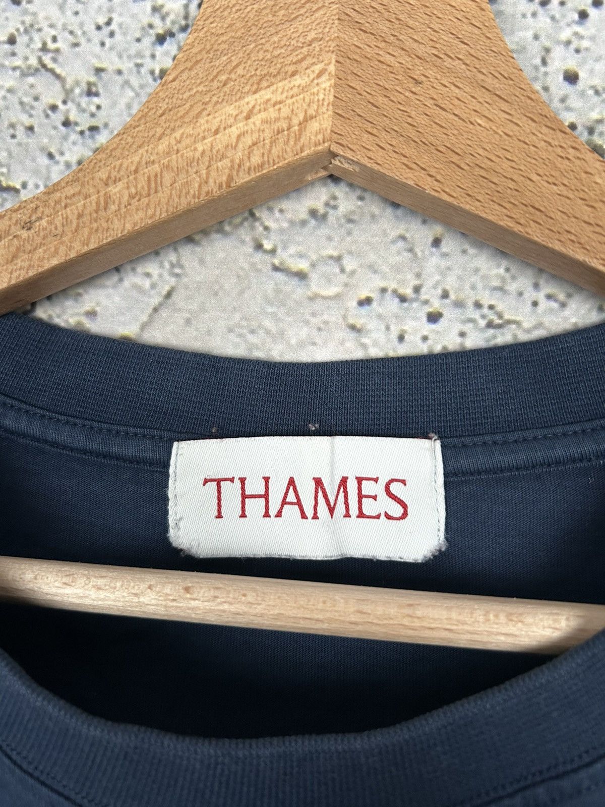 Thames Thames Spellout By Blondey Graphic Tee Skate Designer Size US XL / EU 56 / 4 - 4 Thumbnail