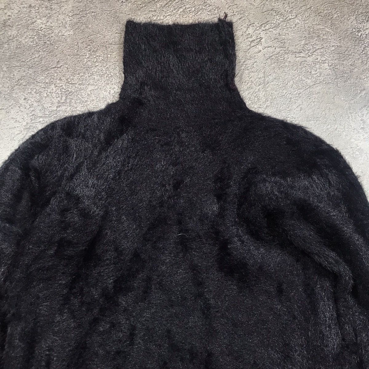 If Six Was Nine Vintage Y2K ABSTRACT MOHAIR SWEATER Knitted Flower 90s Size S / US 4 / IT 40 - 3 Thumbnail