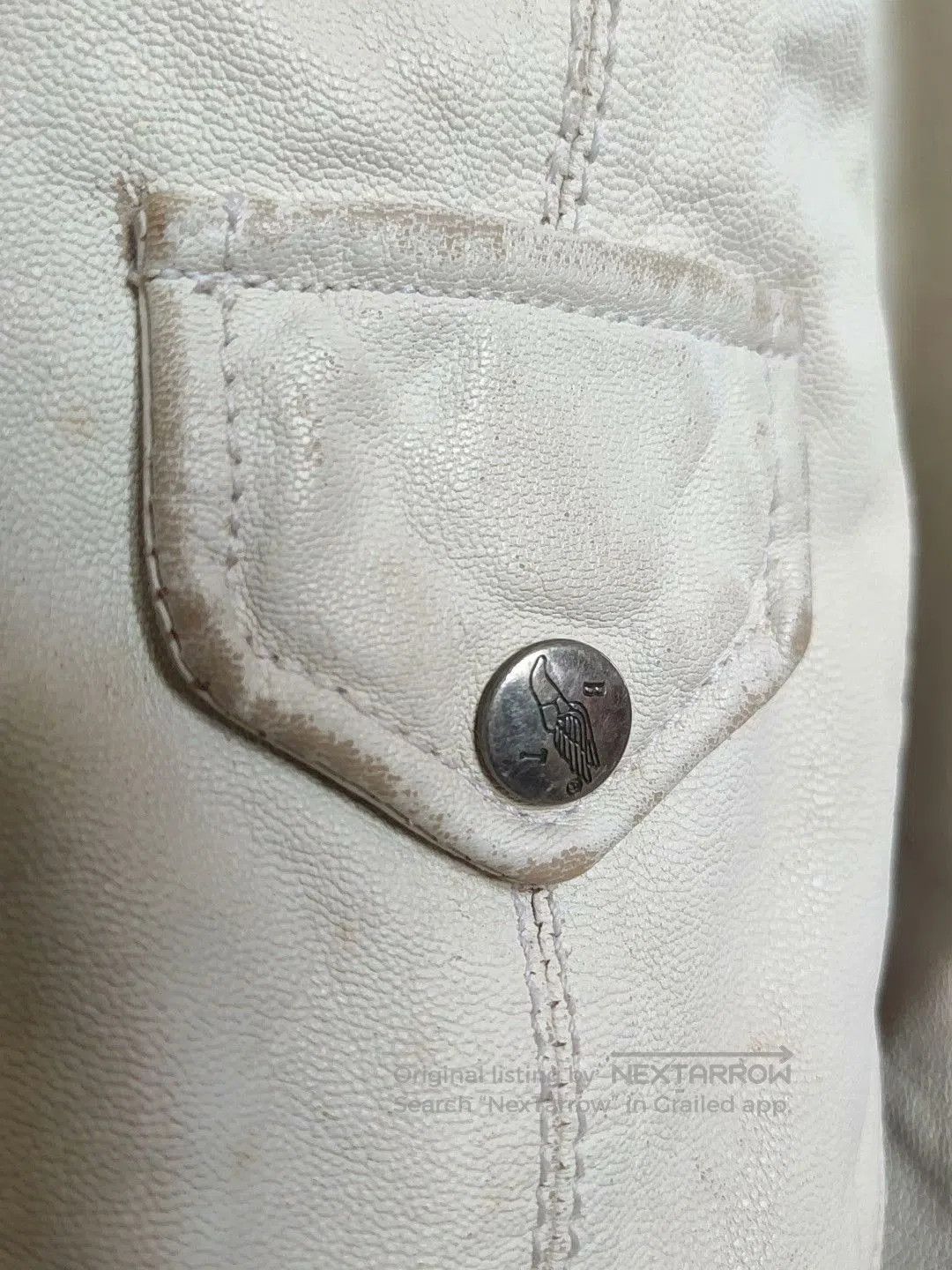 Other Brogden Goat Leather Jacket Italy New. Size US L / EU 52-54 / 3 - 6 Thumbnail
