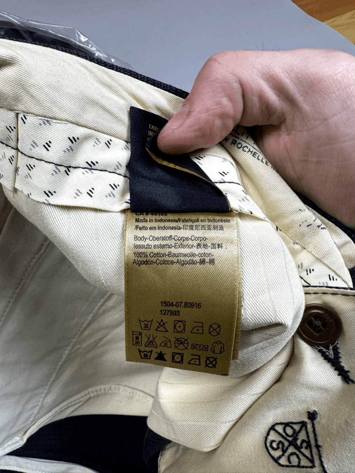 Scotch & Soda Straigh Fit dark gray Scotch&Soda Medium + leather belt Size US 32 / EU 48 - 7 Thumbnail