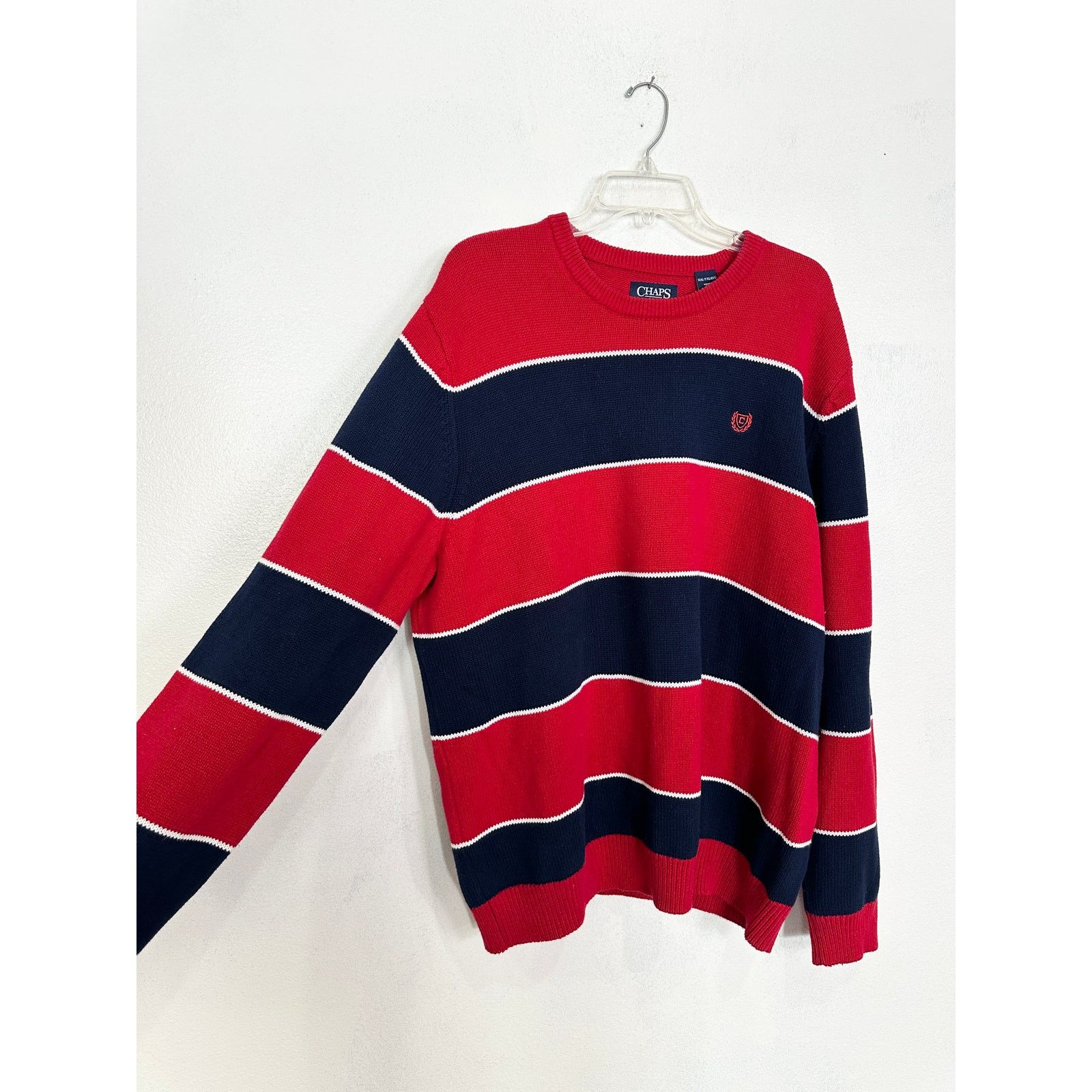 Chaps Y2K Chunky Cotton Chaps Sweater Men's XXL Size US XXL / EU 58 / 5 - 2 Thumbnail