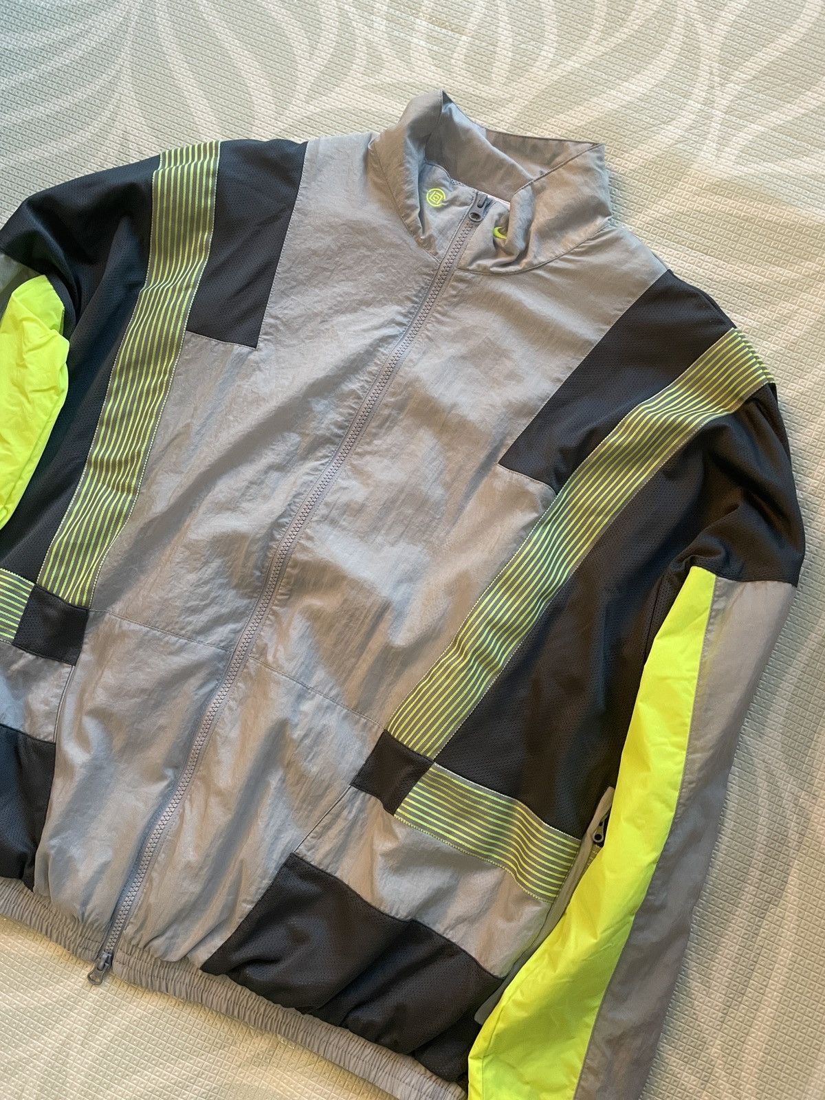 CLOT × Nike Nike Lab x CLOT Track 'Wolf Grey Dark Grey Volt Size US M / EU 48-50 / 2 - 2 Thumbnail