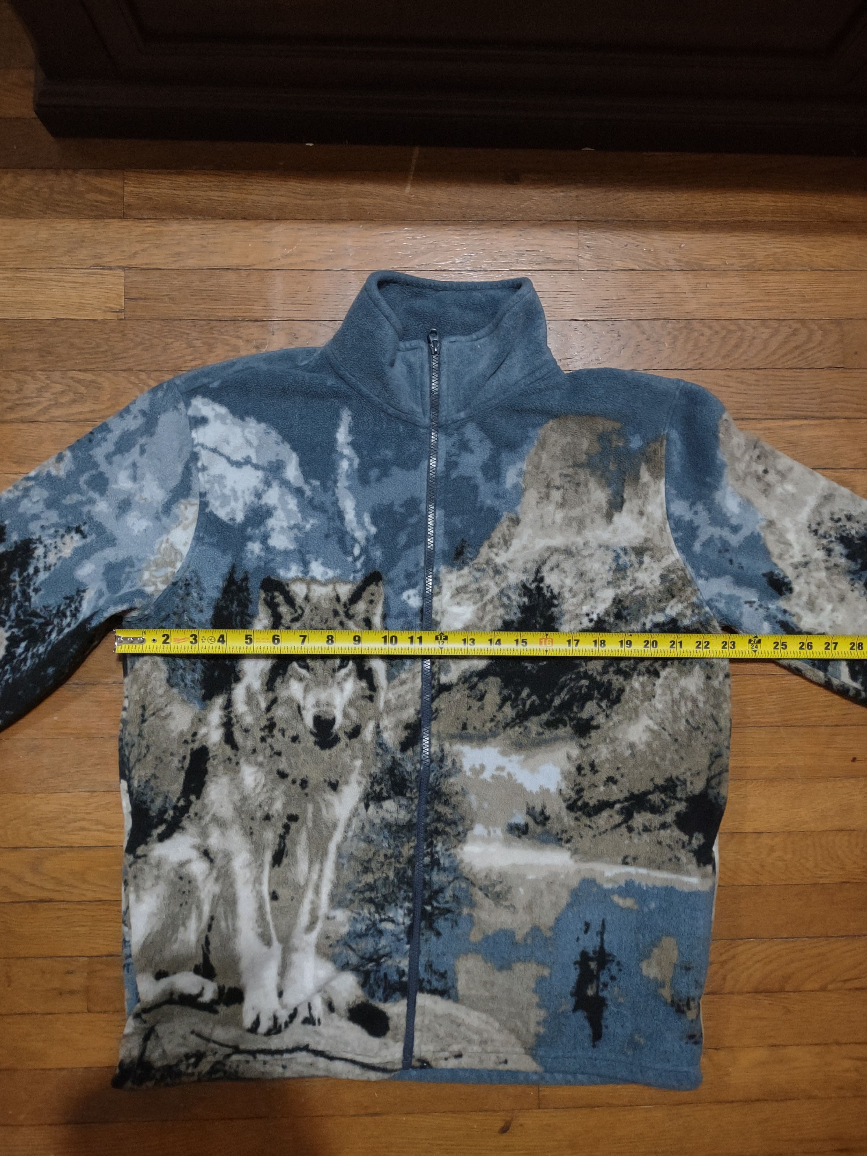 Vintage Vintage Fleece Wolf Zip-Up Size US L / EU 52-54 / 3 - 7 Thumbnail