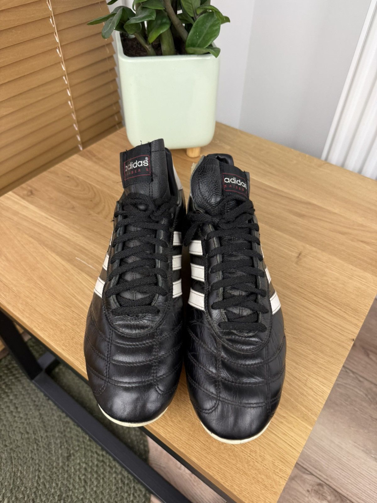 Adidas Adidas Kaiser 5 Astro Football Soccer Shoes Leather Size US 10.5 / EU 43-44 - 6 Thumbnail
