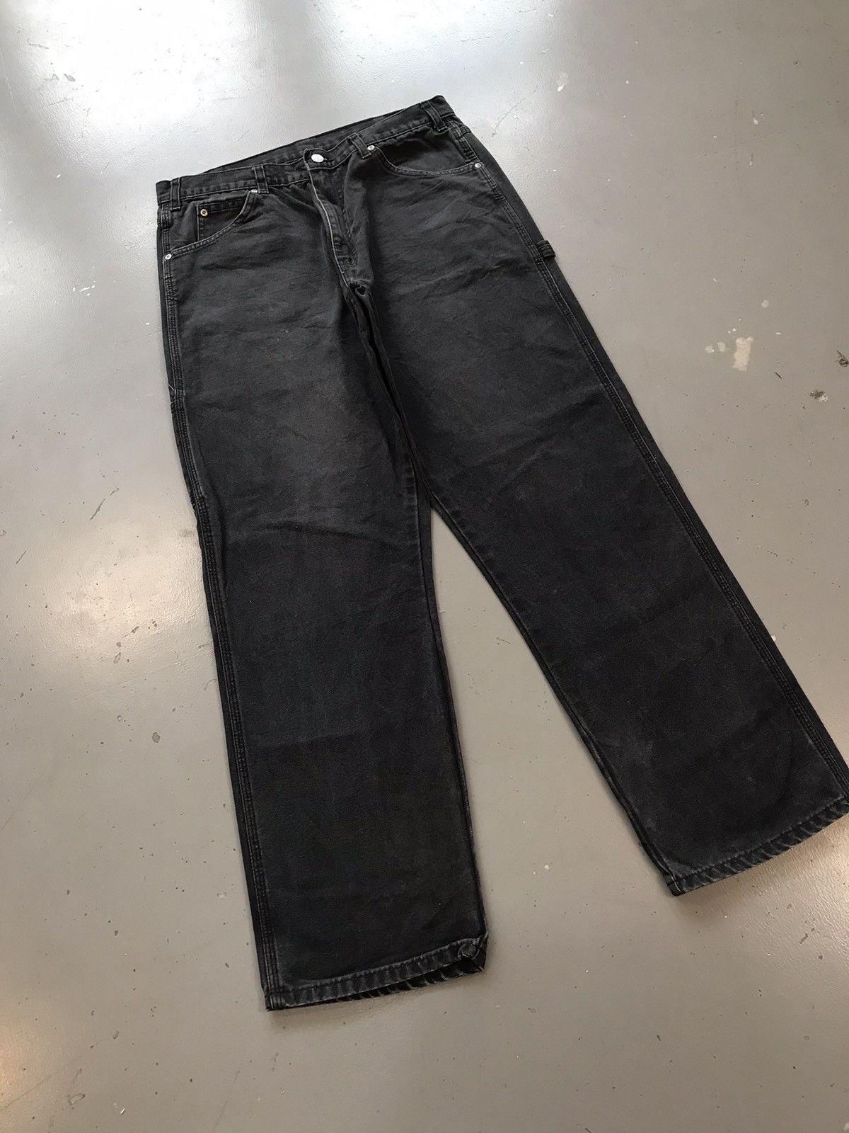 Dickies × Vintage Vintage dickies carpenter straight fit denim Size US 36 / EU 52 - 2 Thumbnail