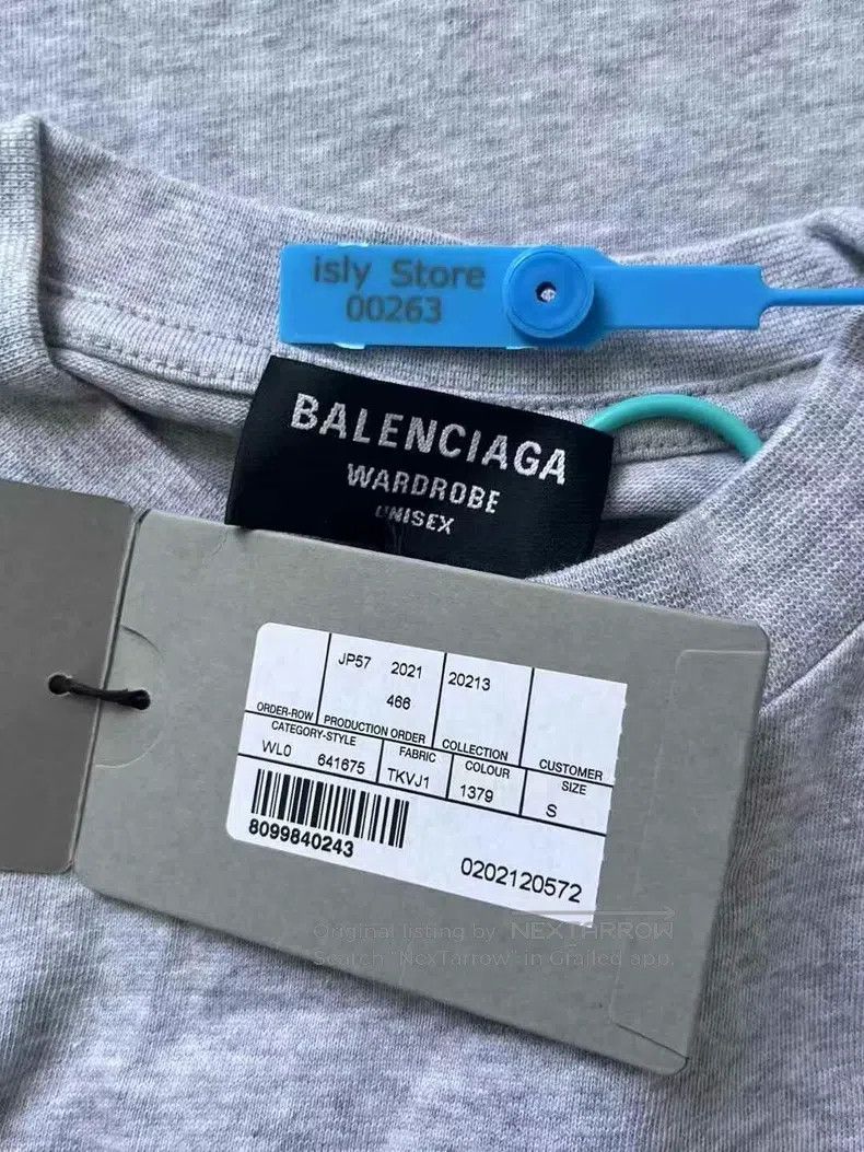 Balenciaga Balenciaga Logo printed short-sleeve T-shirt Size US S / EU 44-46 / 1 - 5 Thumbnail