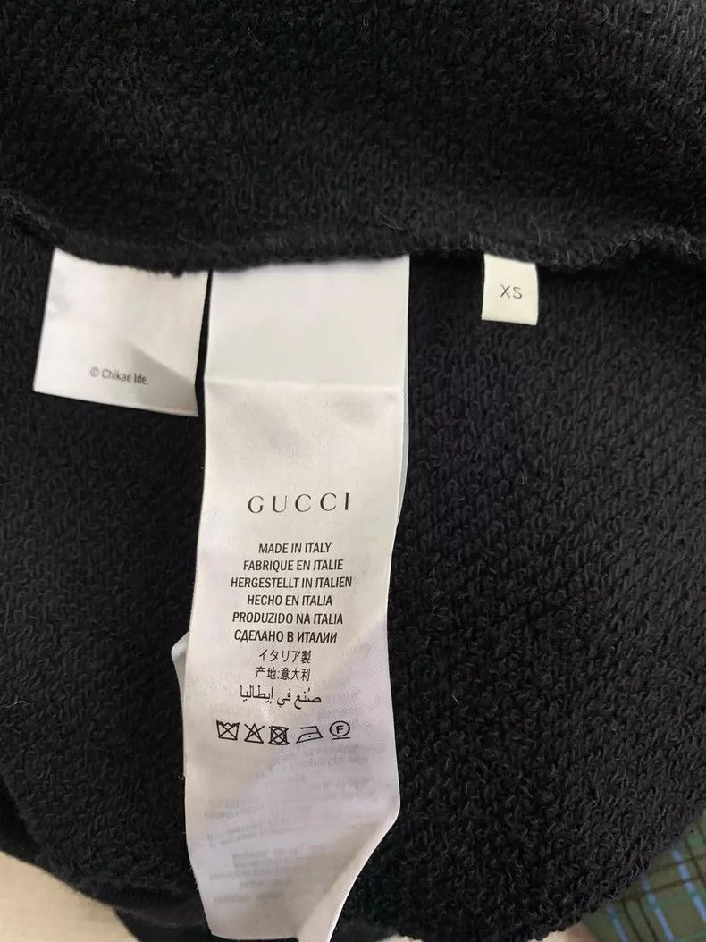 Gucci Gucci Black sequin stud bead logo sweatshirt Size US XS / EU 42 / 0 - 5 Thumbnail