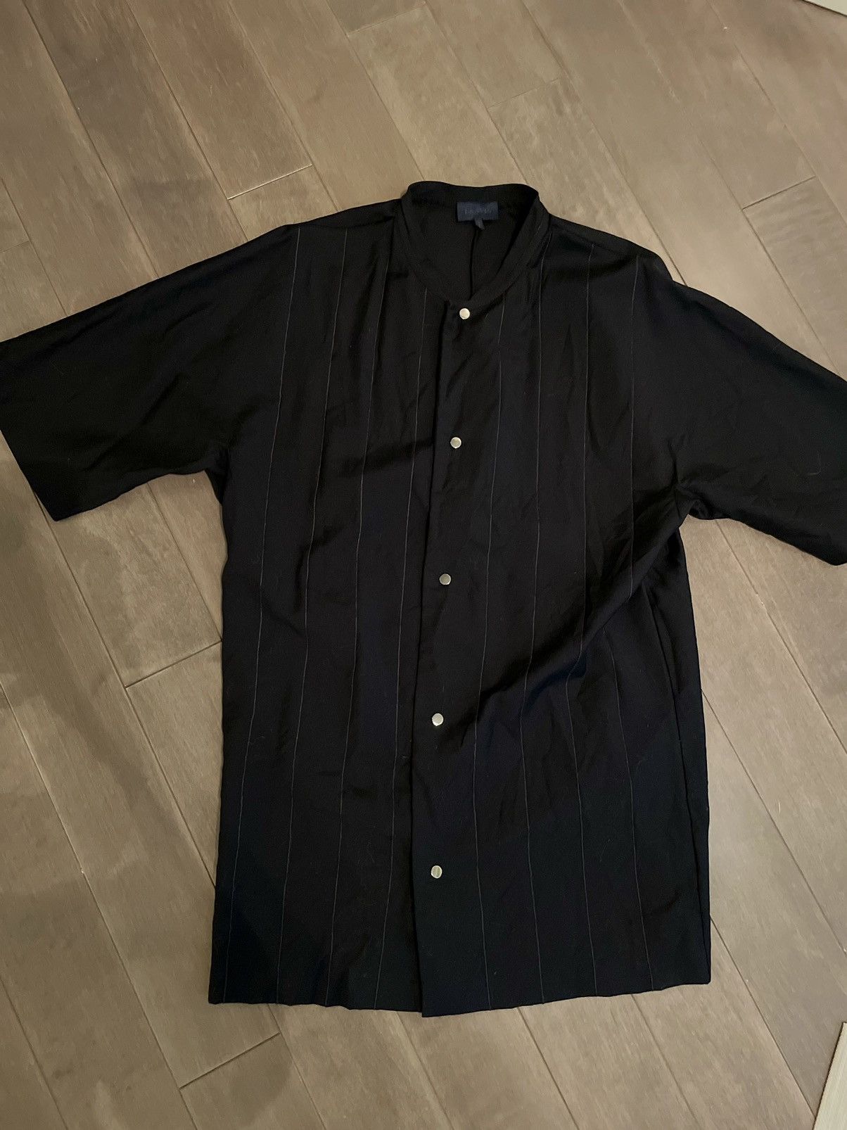 Lanvin Lanvin Striped Wool Baseball Shirt Size US M / EU 48-50 / 2 - 2 Thumbnail