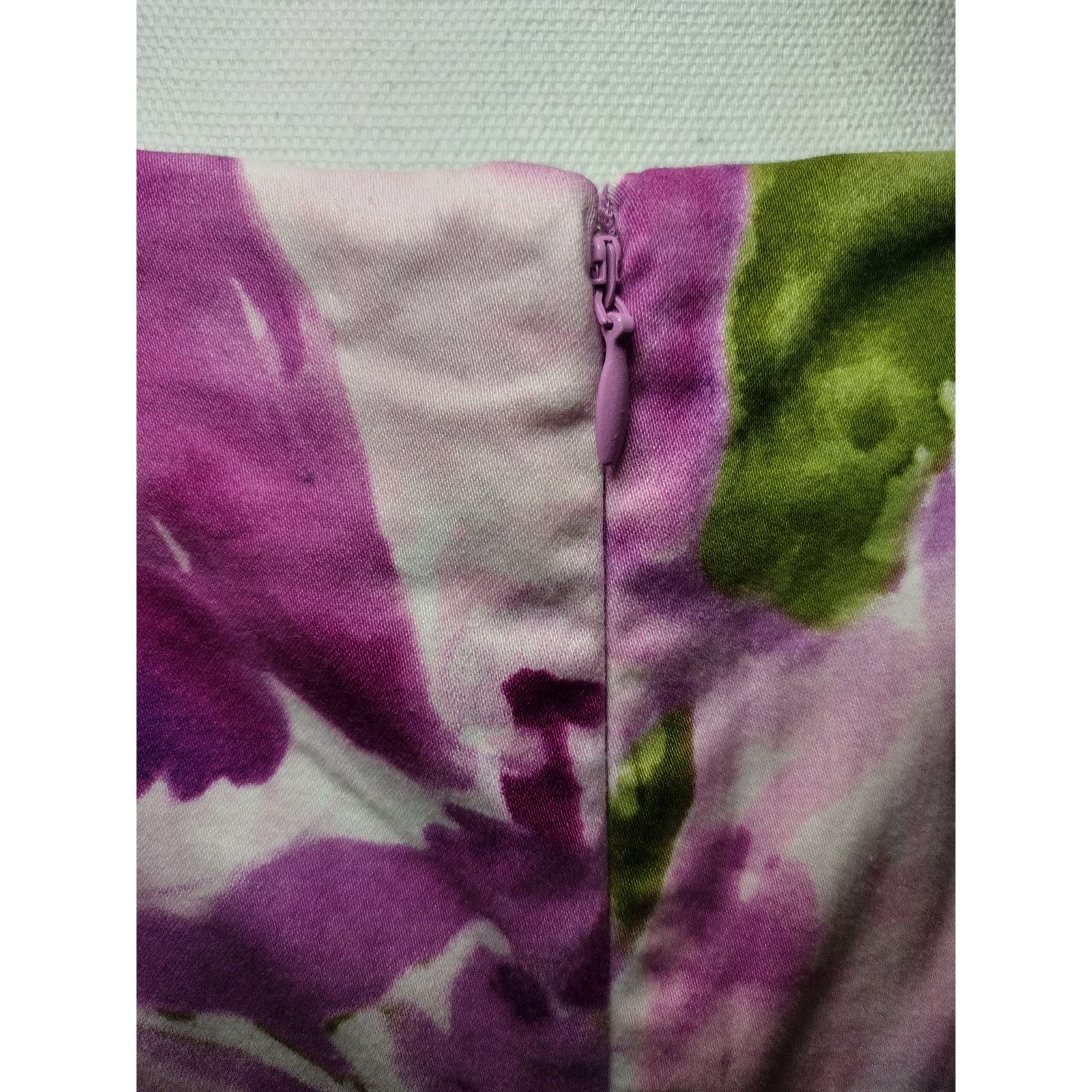 Jones New York Jones Wear Women Floral Pencil Skirt Back Zip Size 12 Size 34" / US 12 / IT 48 - 3 Thumbnail