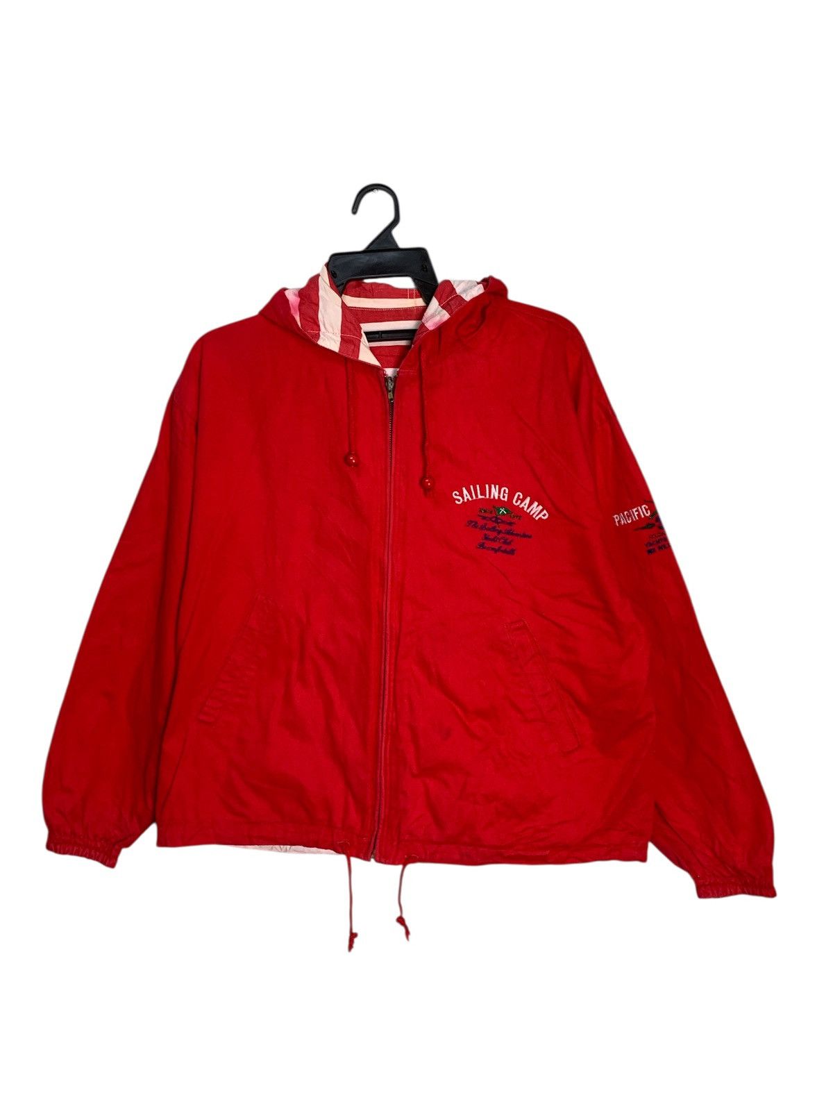 Mega Yacht Rare Design Vintage Sailing Camp Zipper Jacket Size US L / EU 52-54 / 3 - 1 Thumbnail