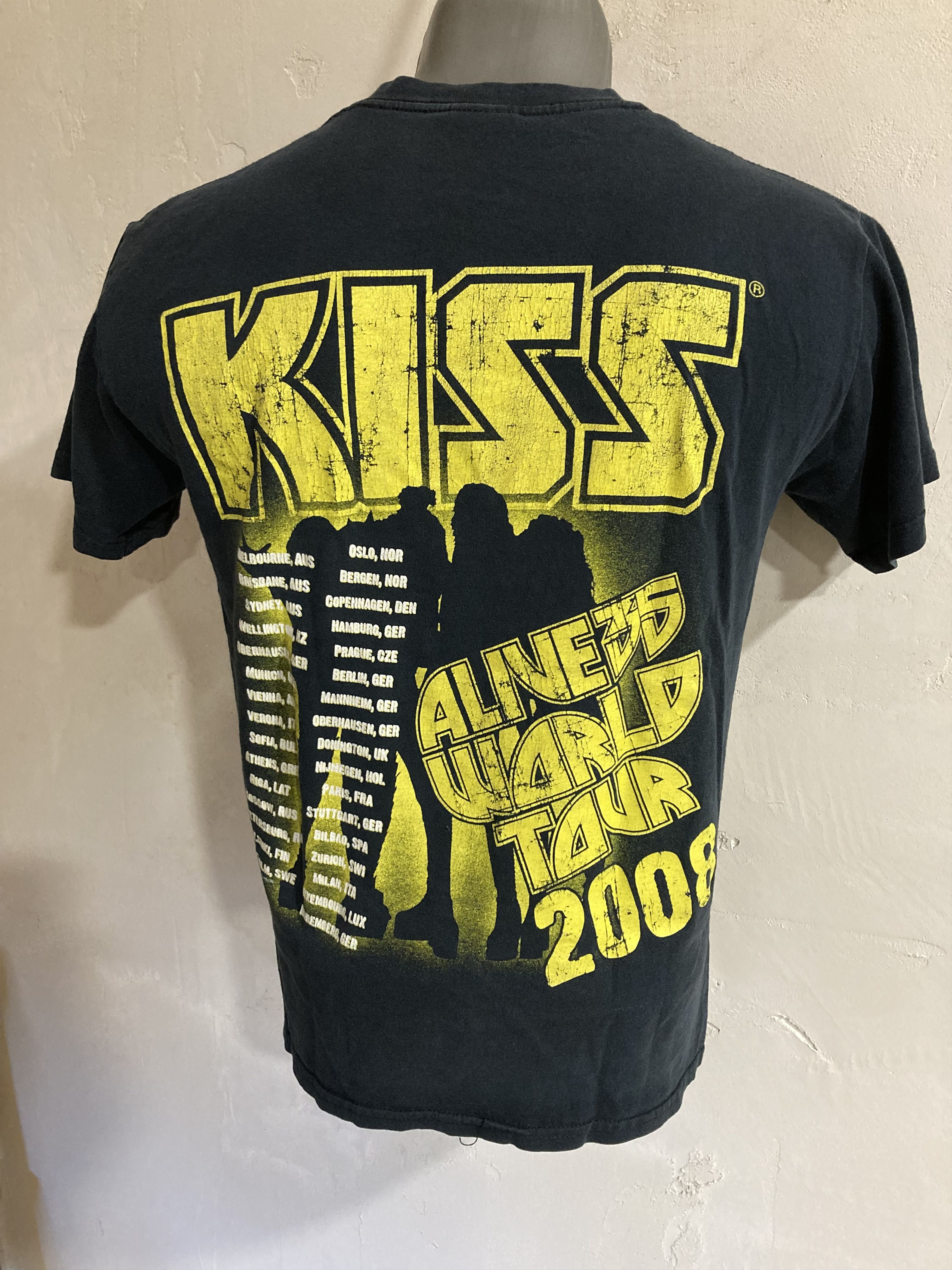 KISS Vintage KISS Alive 35 World Tour 2008 T-shirt Size US S / EU 44-46 / 1 - 2 Thumbnail