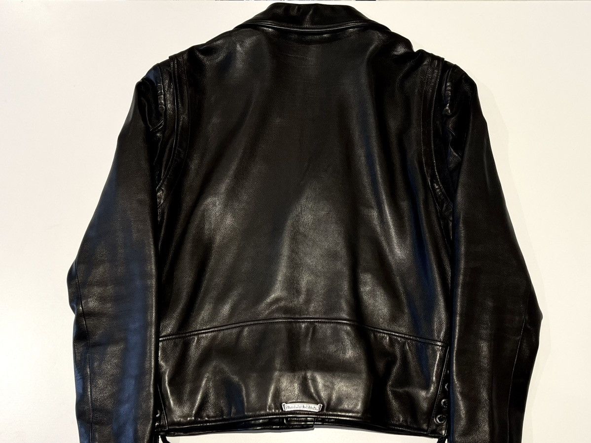 Chrome Hearts Chrome Hearts Leather Biker Jacket JJ Dean Size US L / EU 52-54 / 3 - 2 Thumbnail