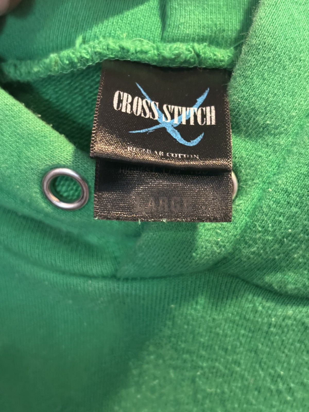 Japanese Brand Green Tokyo French Terry Hoodie 🍀 Size US L / EU 52-54 / 3 - 8 Thumbnail