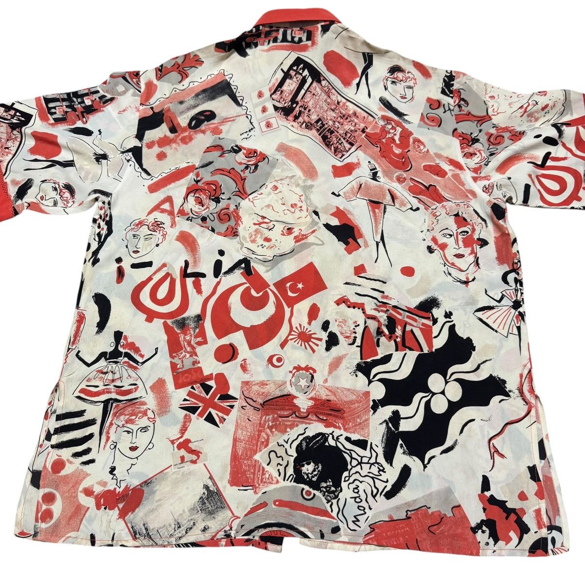 Fendi Vintage Fendi Silk Printed Shirt Giulietta El Romeo Size US L / EU 52-54 / 3 - 14 Thumbnail