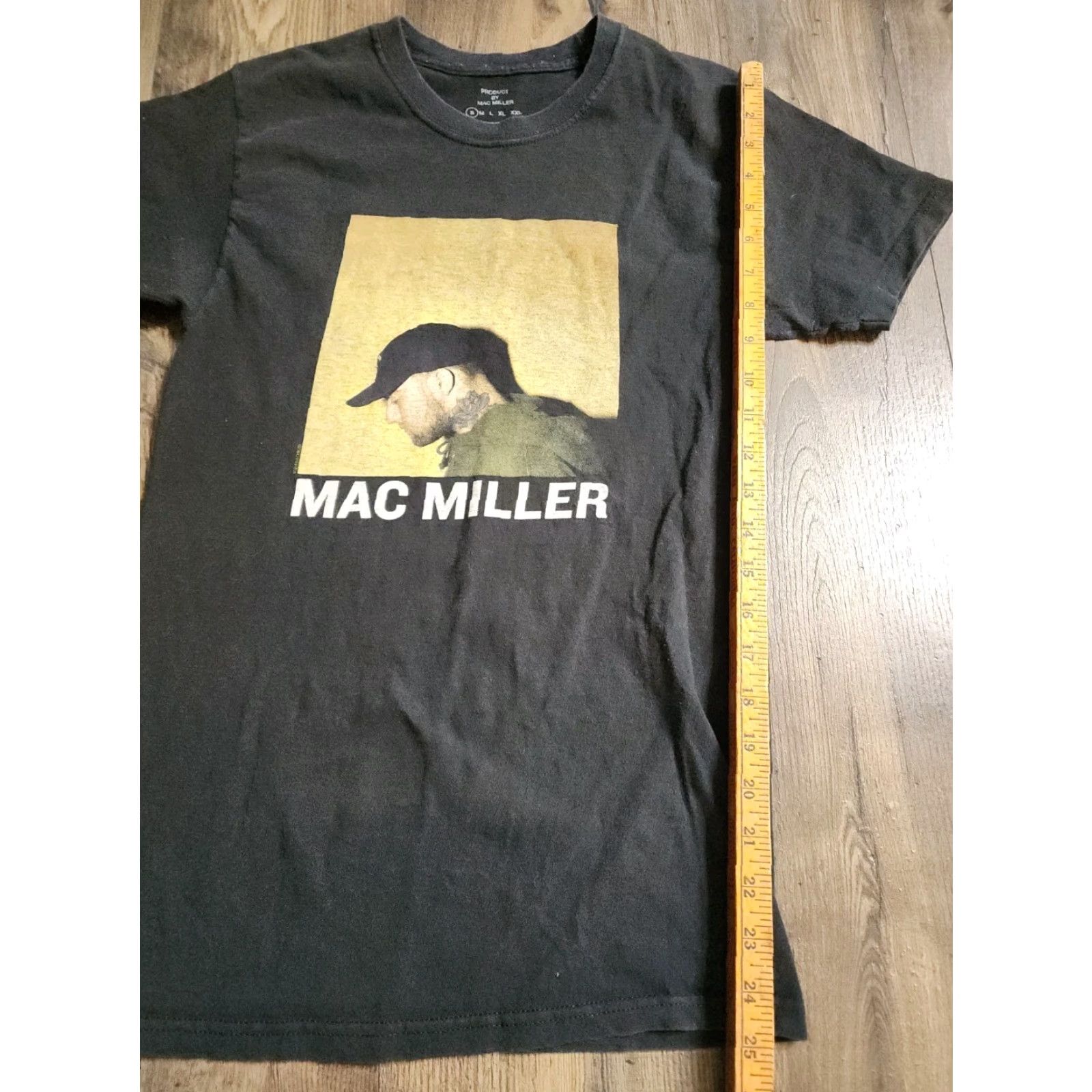 Vintage Mens S Mac Miller Hip Hop Rap Promo Box Logo T Shirt Size US S / EU 44-46 / 1 - 2 Thumbnail
