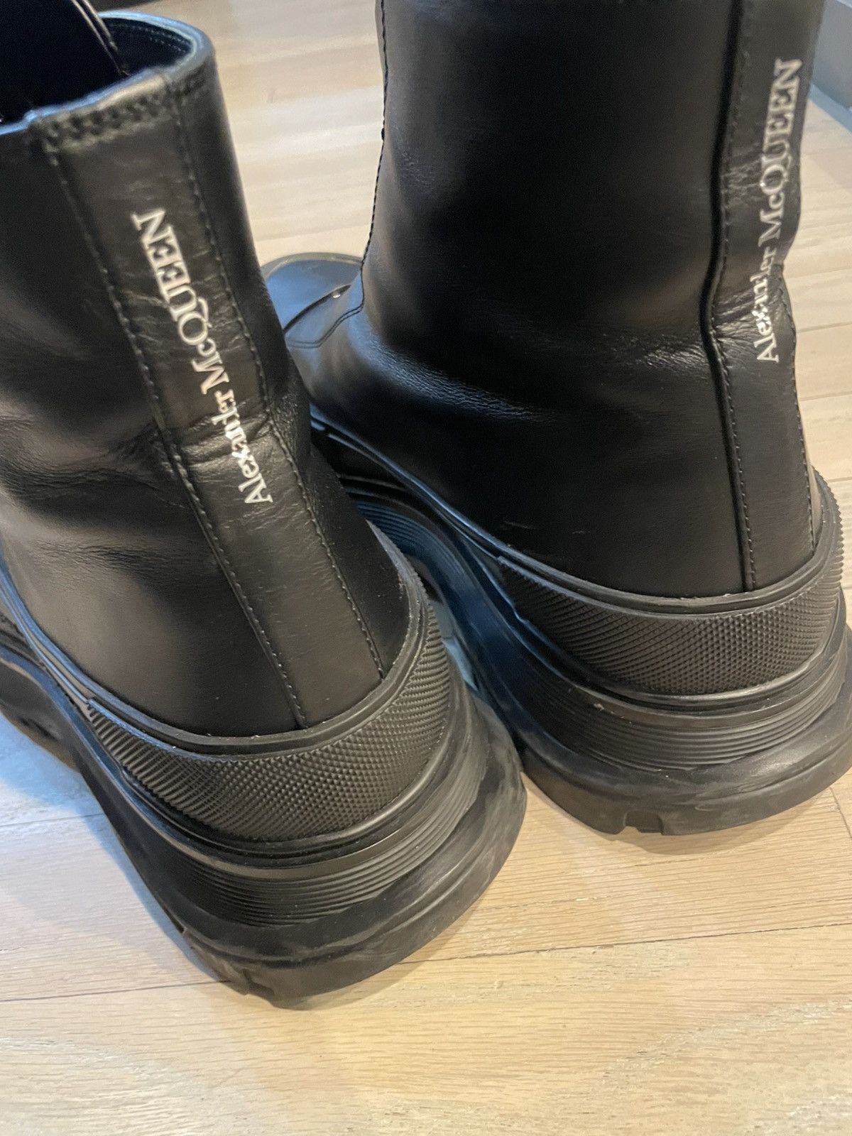 Alexander McQueen Alexander Mcqueen Tread Slick Zip Detailed Boots Size US 10 / EU 43 - 9 Thumbnail