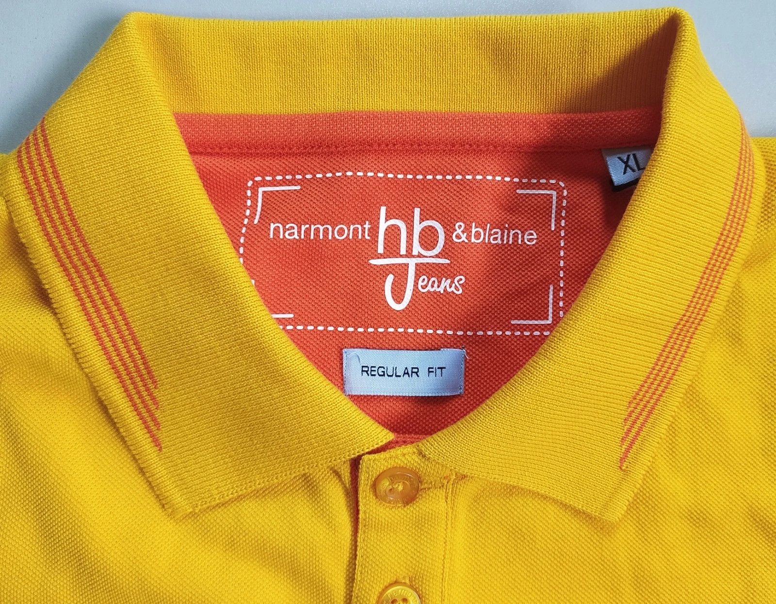 Harmont & Blaine Harmont & Blaine Jeans (HBJ) Shortsleeves Polo Shirt ASM1973 Size US XL / EU 56 / 4 - 5 Thumbnail