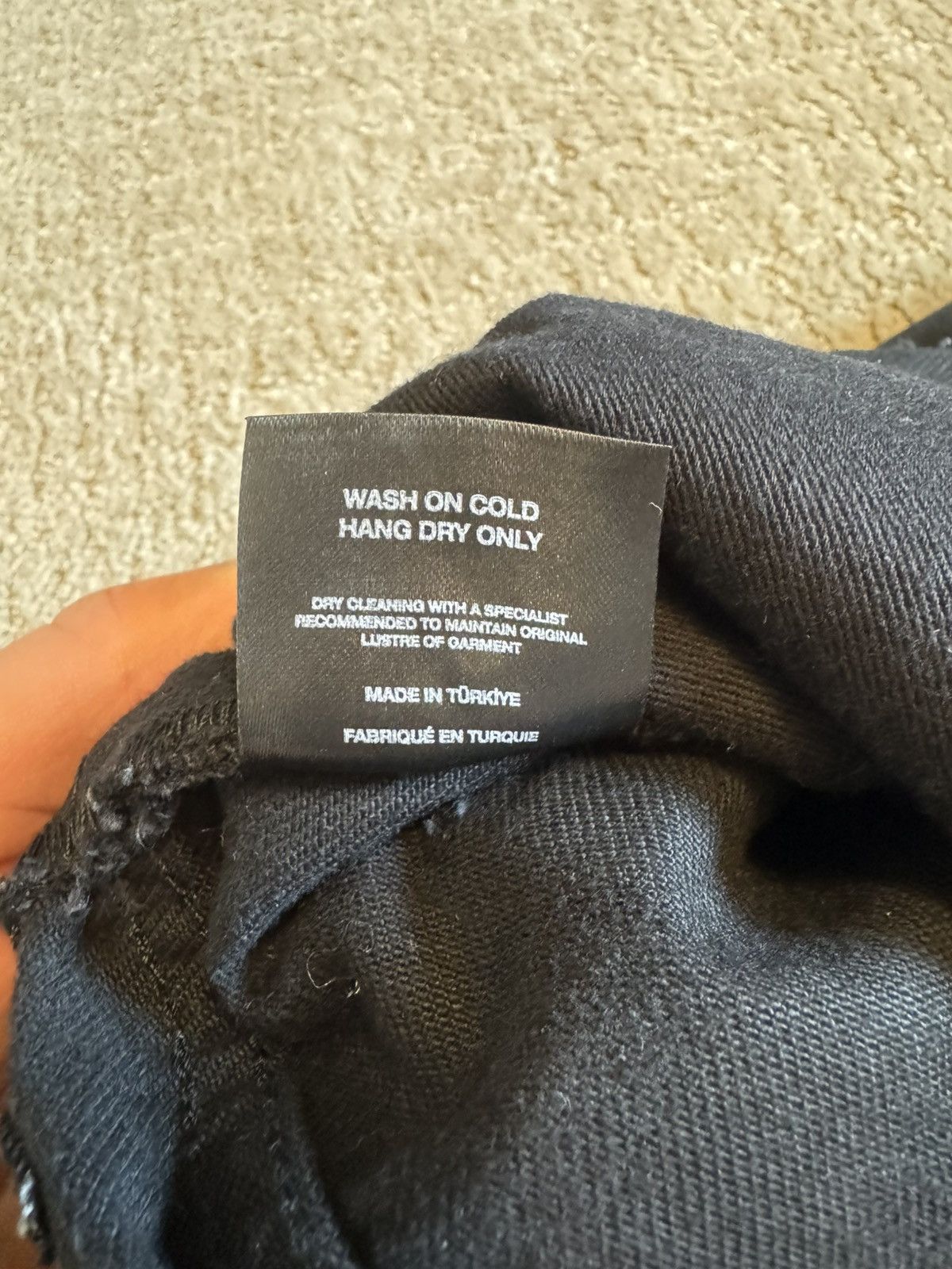 No Maintenance Black Denim Size US 36 / EU 52 - 9 Thumbnail