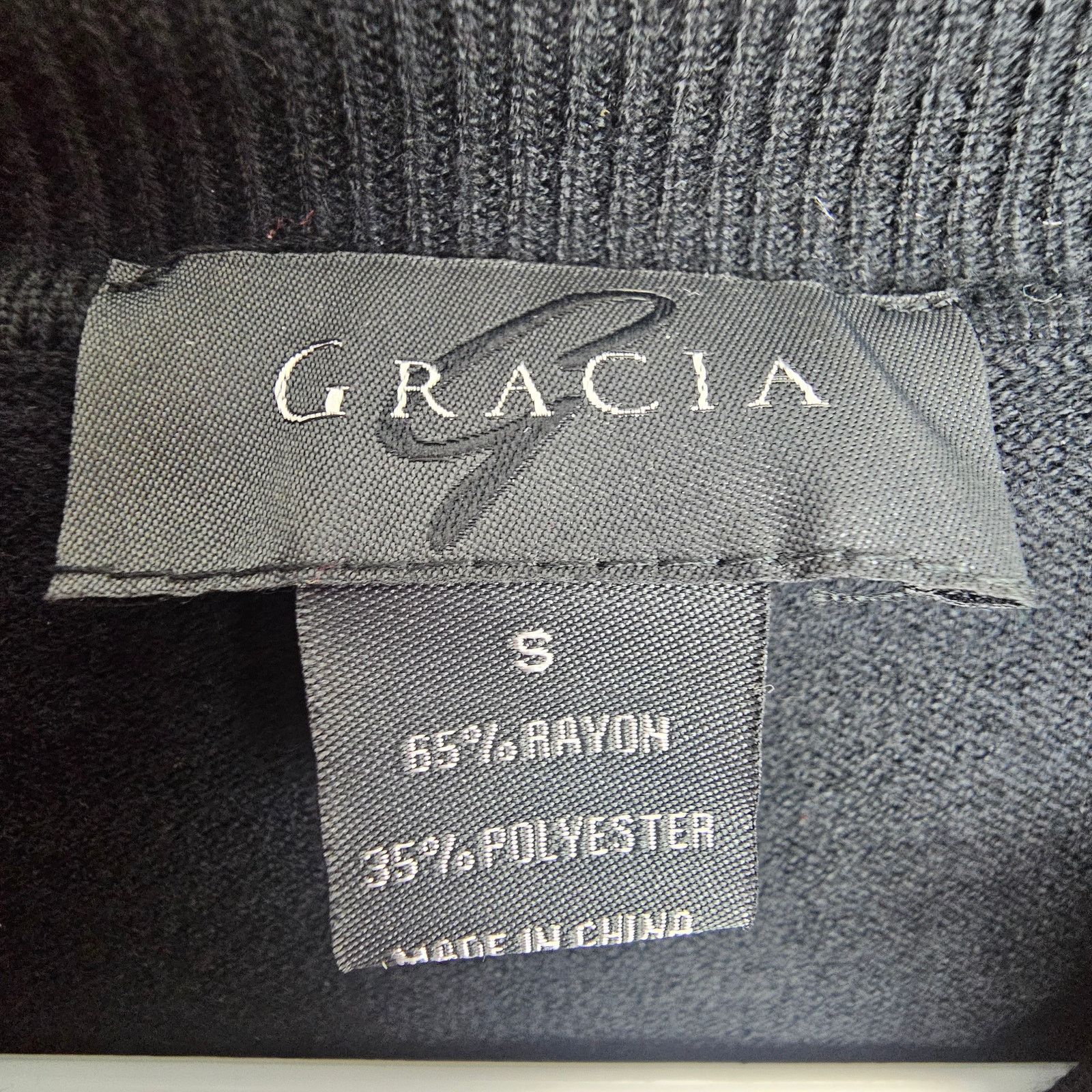 Pedro Garcia Gracia Floral Applique Mesh Sleeves Ruffle Neck Sweater S Size S / US 4 / IT 40 - 6 Thumbnail