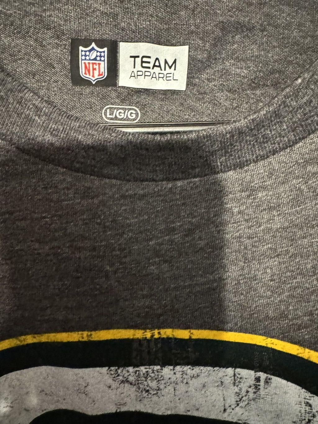 The Unbranded Brand Green Bay Packers Team Apparel t-shirt Mens Sz L Gray NEW WI Size US L / EU 52-54 / 3 - 3 Thumbnail