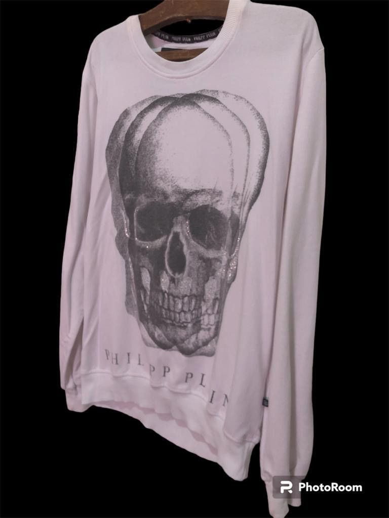 Philipp Plein Longsleeve Skull Prints Shirt. Size US M / EU 48-50 / 2 - 3 Thumbnail