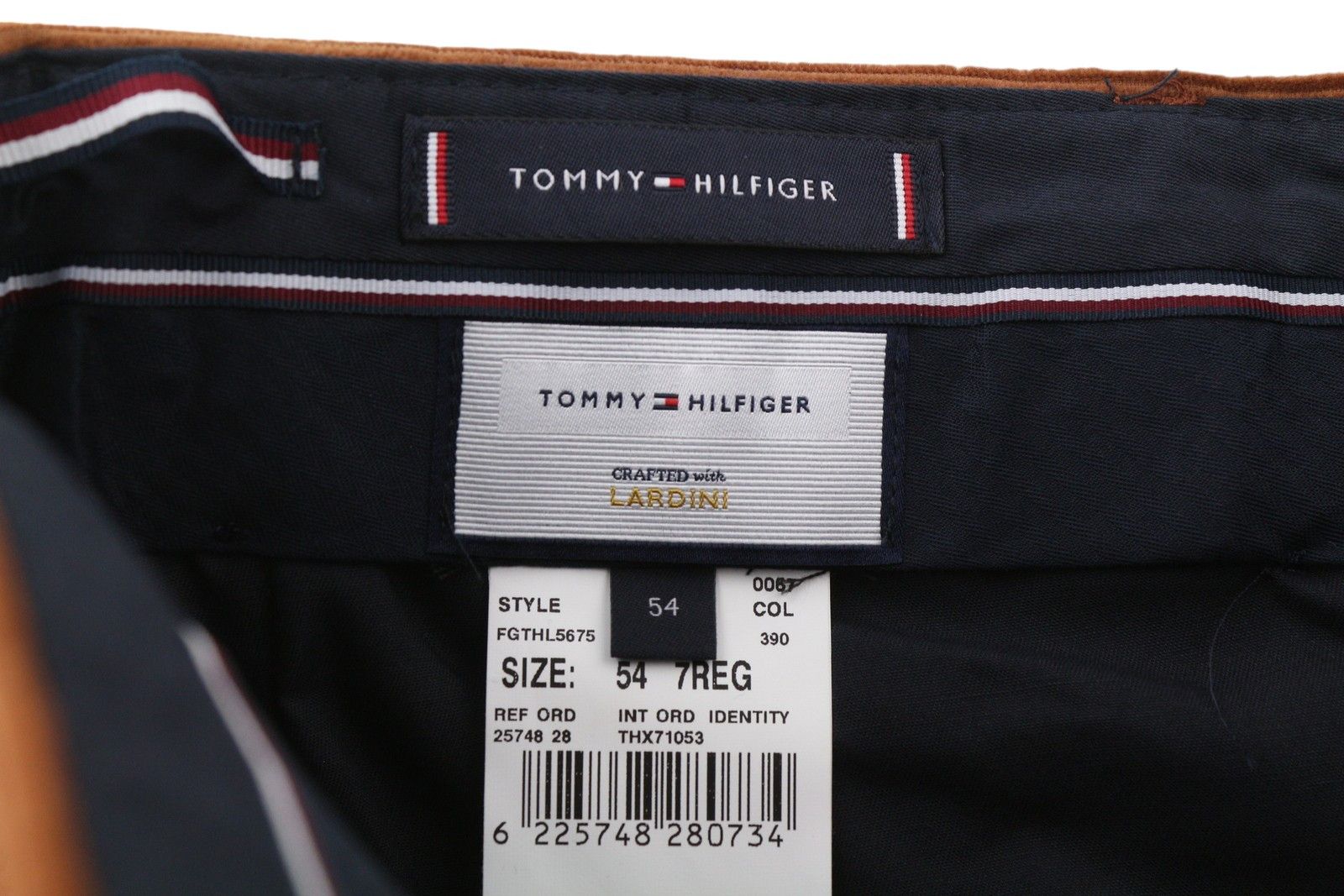 Tommy Hilfiger ROCK VELVET LARDINI W36 Corduroy Pleated Leg Trousers 85365 Size US 36 / EU 52 - 9 Thumbnail