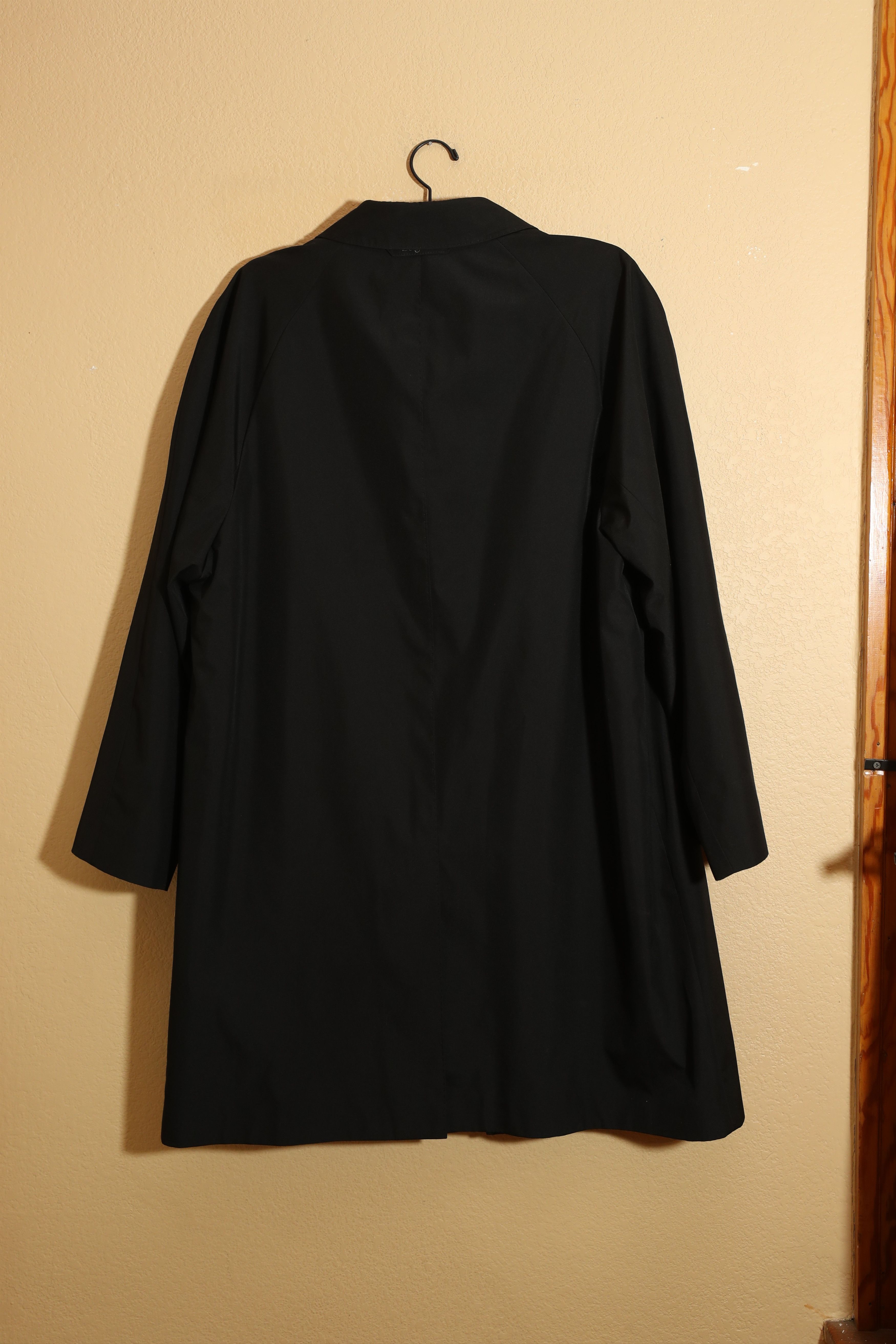 Bugatti Bugatti Black Overcoat (XL) Size US XL / EU 56 / 4 - 2 Thumbnail