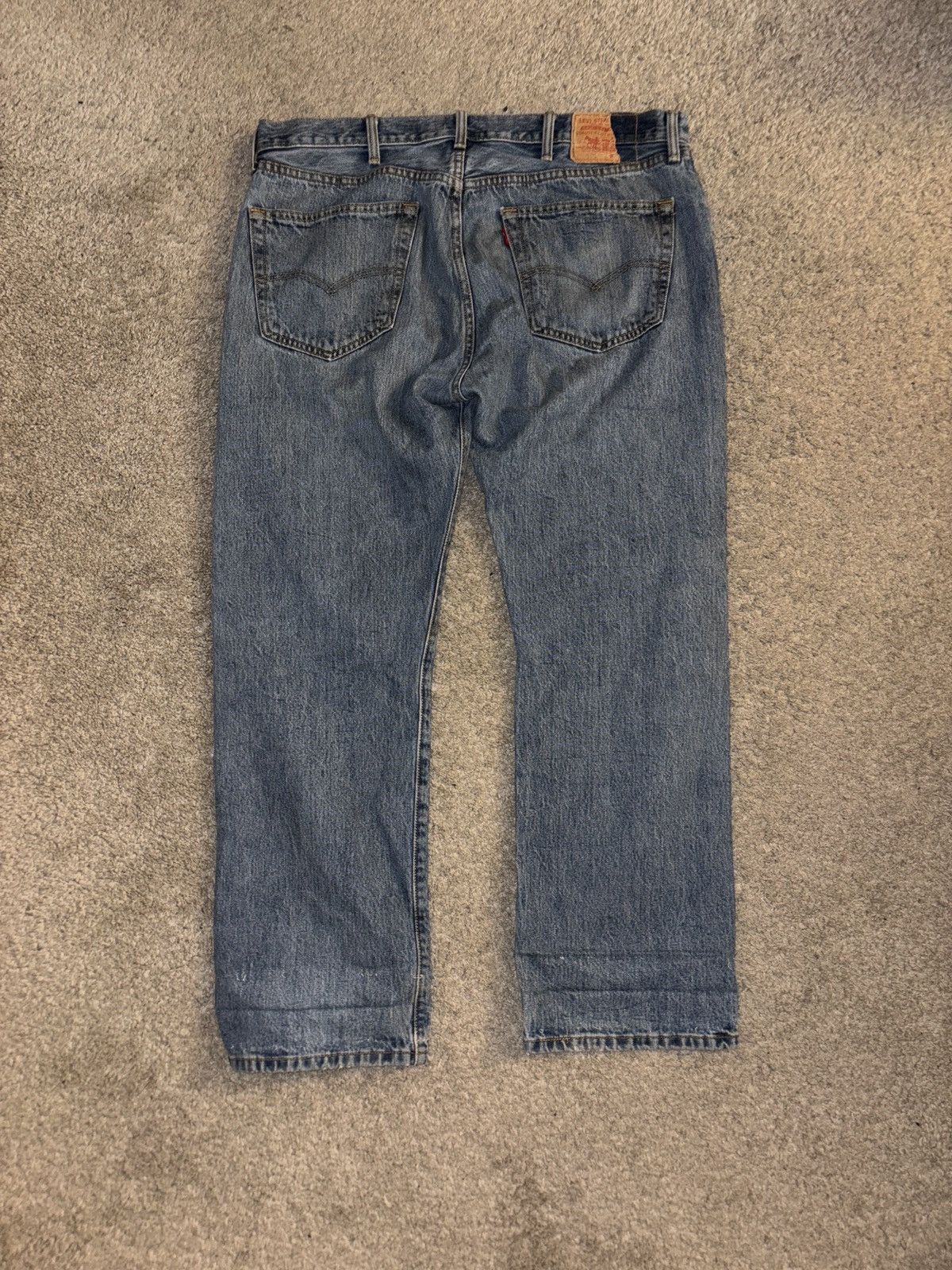 Levi's Levi’s 501 Straight Fit Denim Jeans Size US 38 / EU 54 - 2 Thumbnail