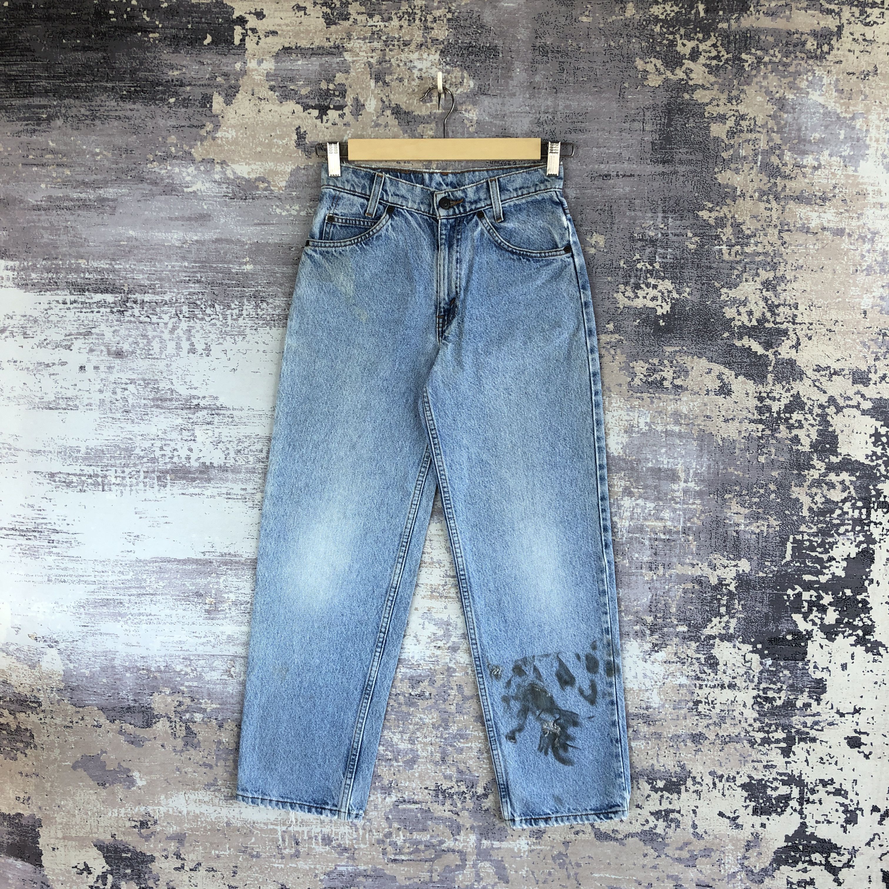 Levi's Vintage Levi's Sun Faded Jeans Levis 550 Light Wash Denim Size 24" / US 00 / IT 34 - 1 Thumbnail
