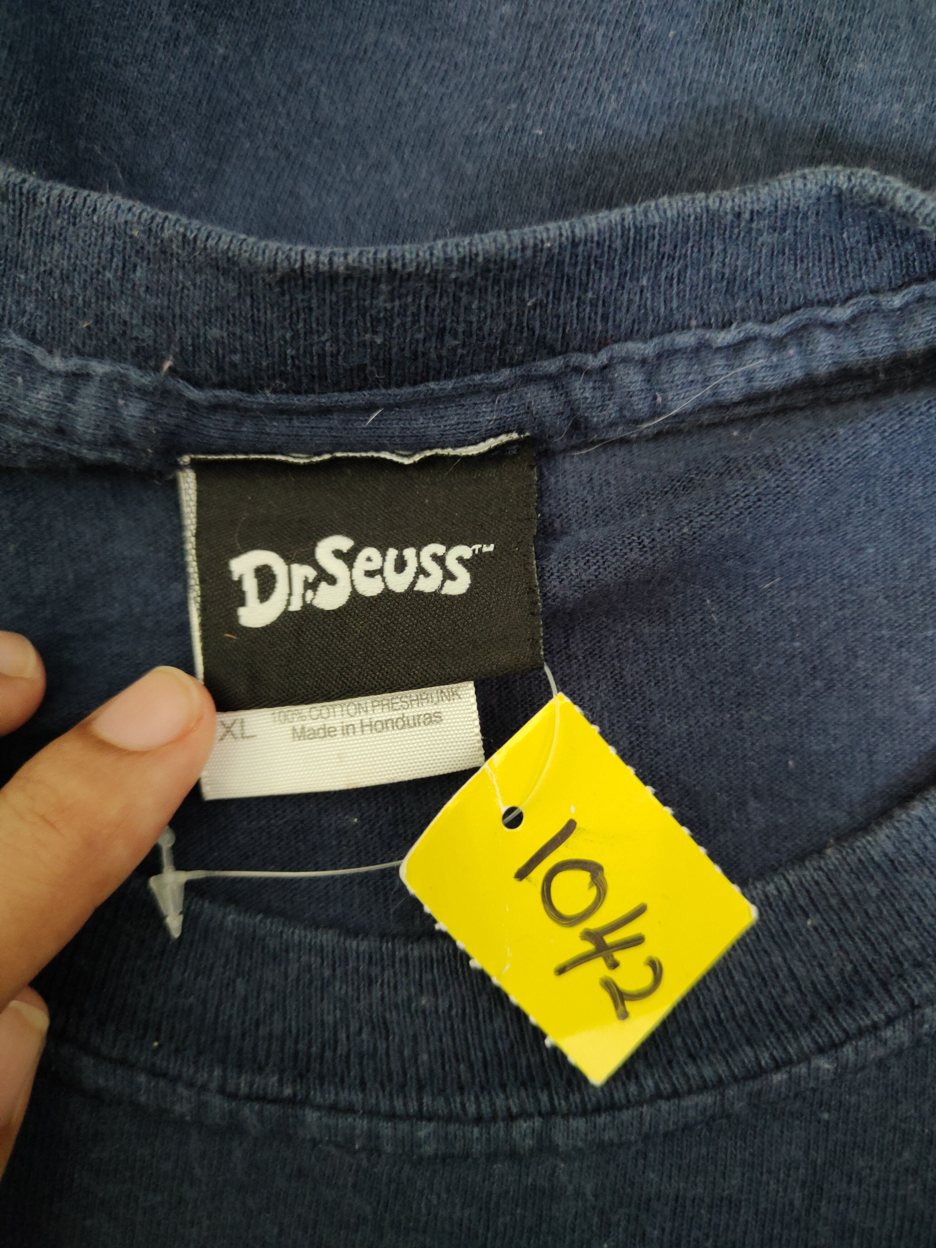 Japanese Brand × Vintage DL Dr.Seuss Navy Short Sleeve T-shirt #1042 Size US XL / EU 56 / 4 - 12 Thumbnail