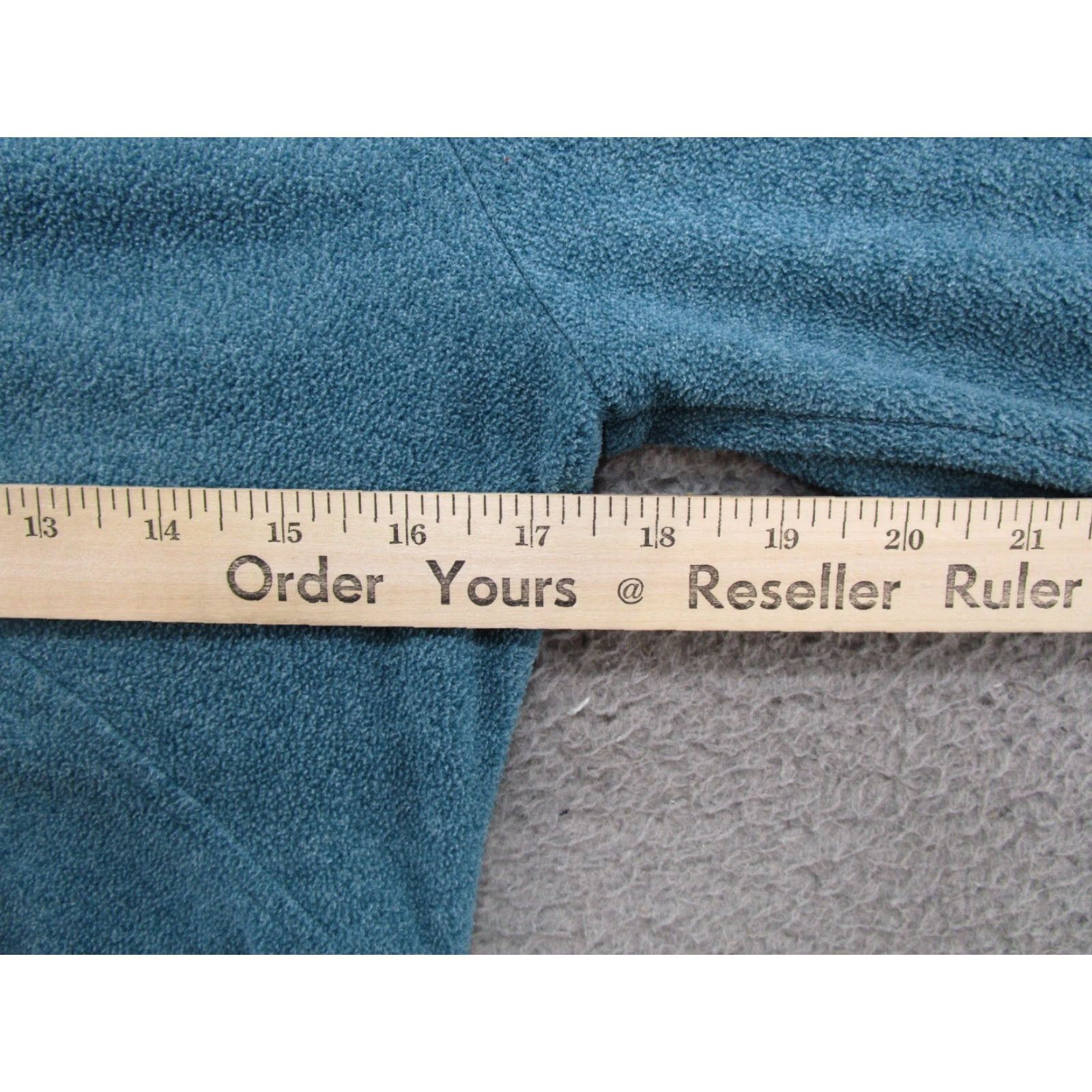 Vintage REI Co-Op Green Women's Active Pullover 1/4 Zip Lightweight Fleece Jacket XS SZ Size XS / US 0-2 / IT 36-38 - 5 Thumbnail